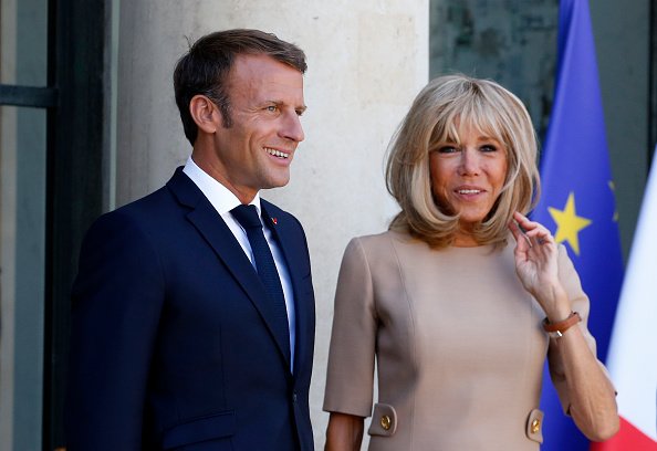 La photo d'Emmanuel et Brigitte Macron le 22 août 2019 à Paris, en France | Source: Getty Images / Global Ukraine