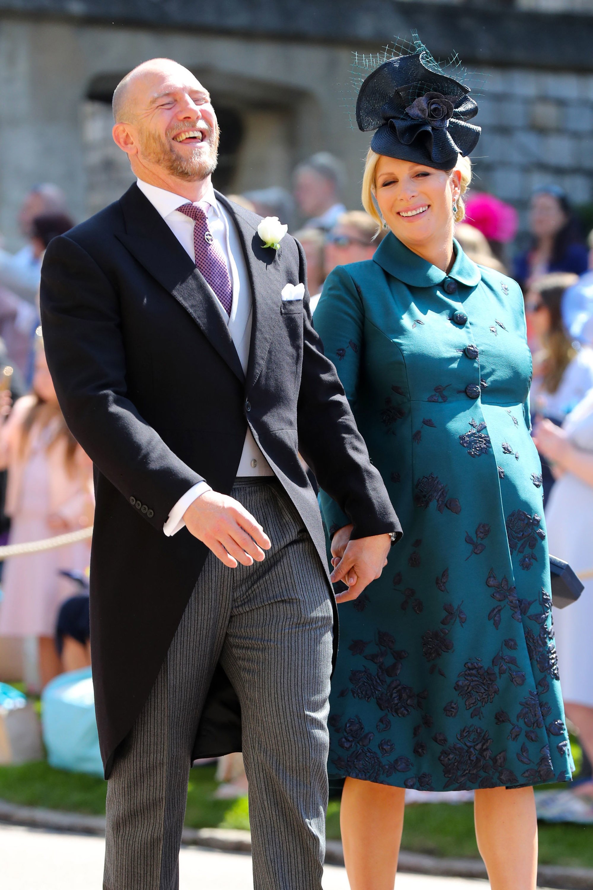 Mike and Zara Tindall. I Image: Getty Images.