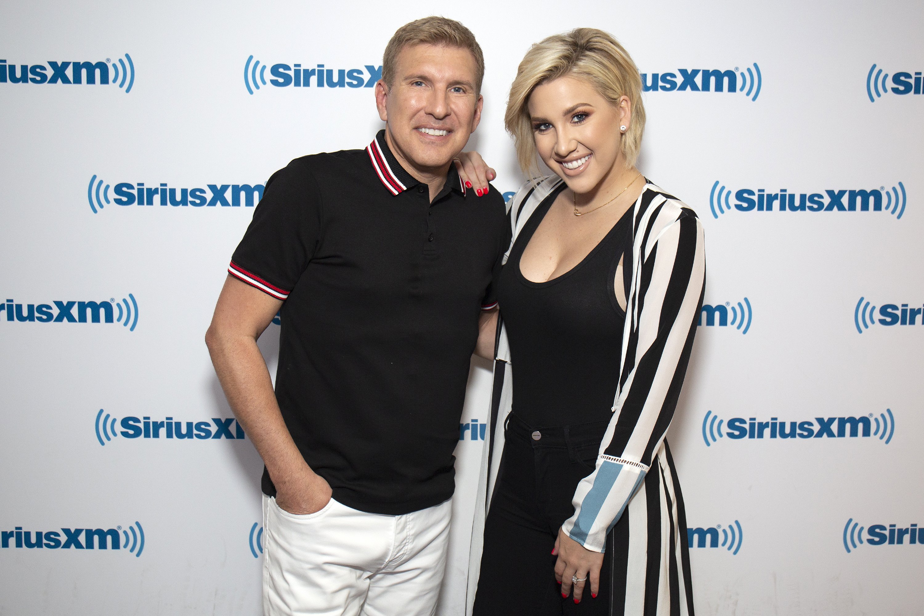 Todd and Savannah Chrisley visit SiriusXM Studios on June 12, 2019 in New York City. | Source: Getty Images