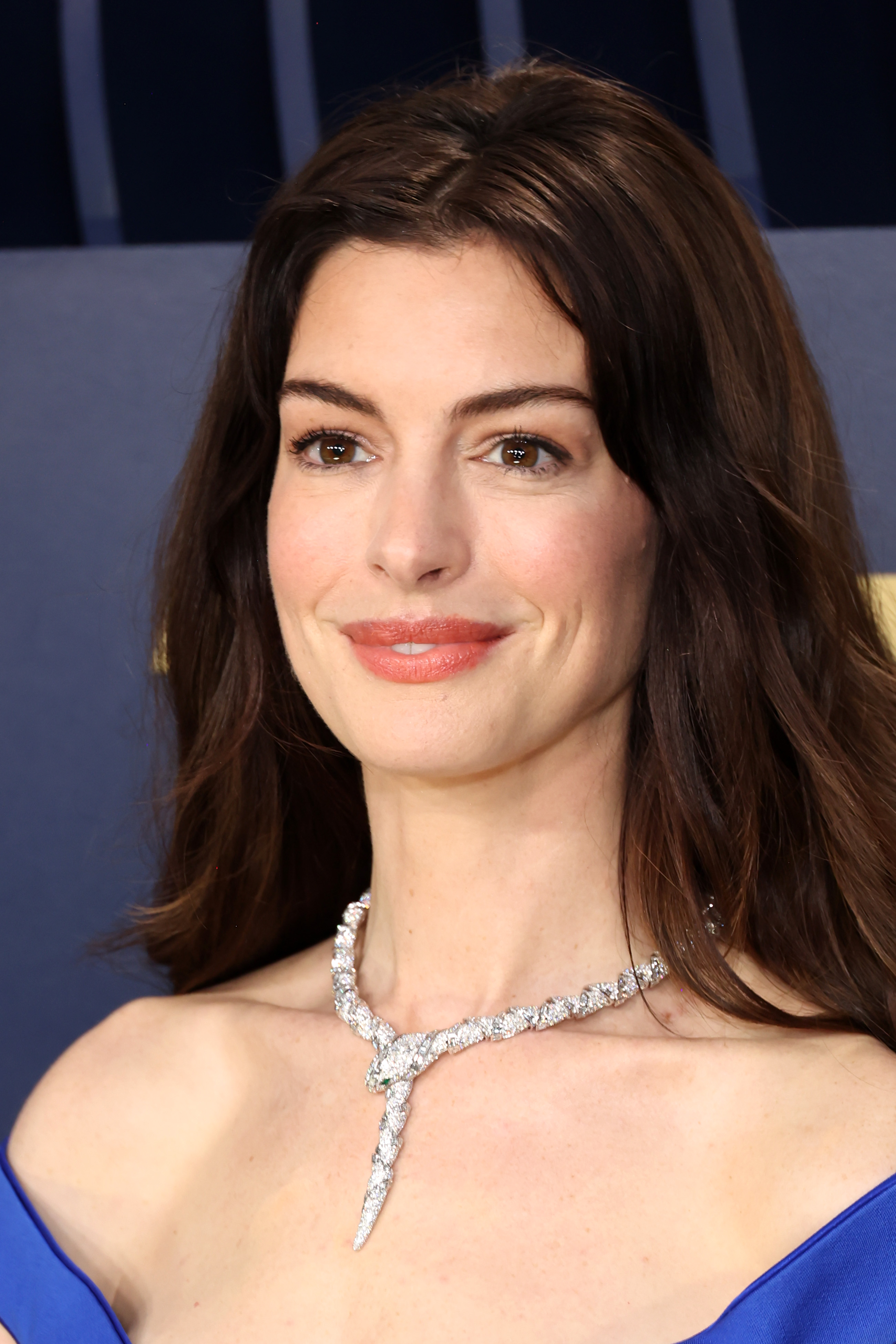 Anne Hathaway attends the 30th Annual Screen Actors Guild Awards at Shrine Auditorium and Expo Hall on February 24, 2024 in Los Angeles, California | Source: Getty Images