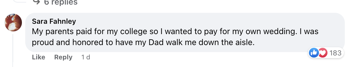 A user's comment on the New York Post's Facebook post about the man's story. | Source: facebook.com/NYPost