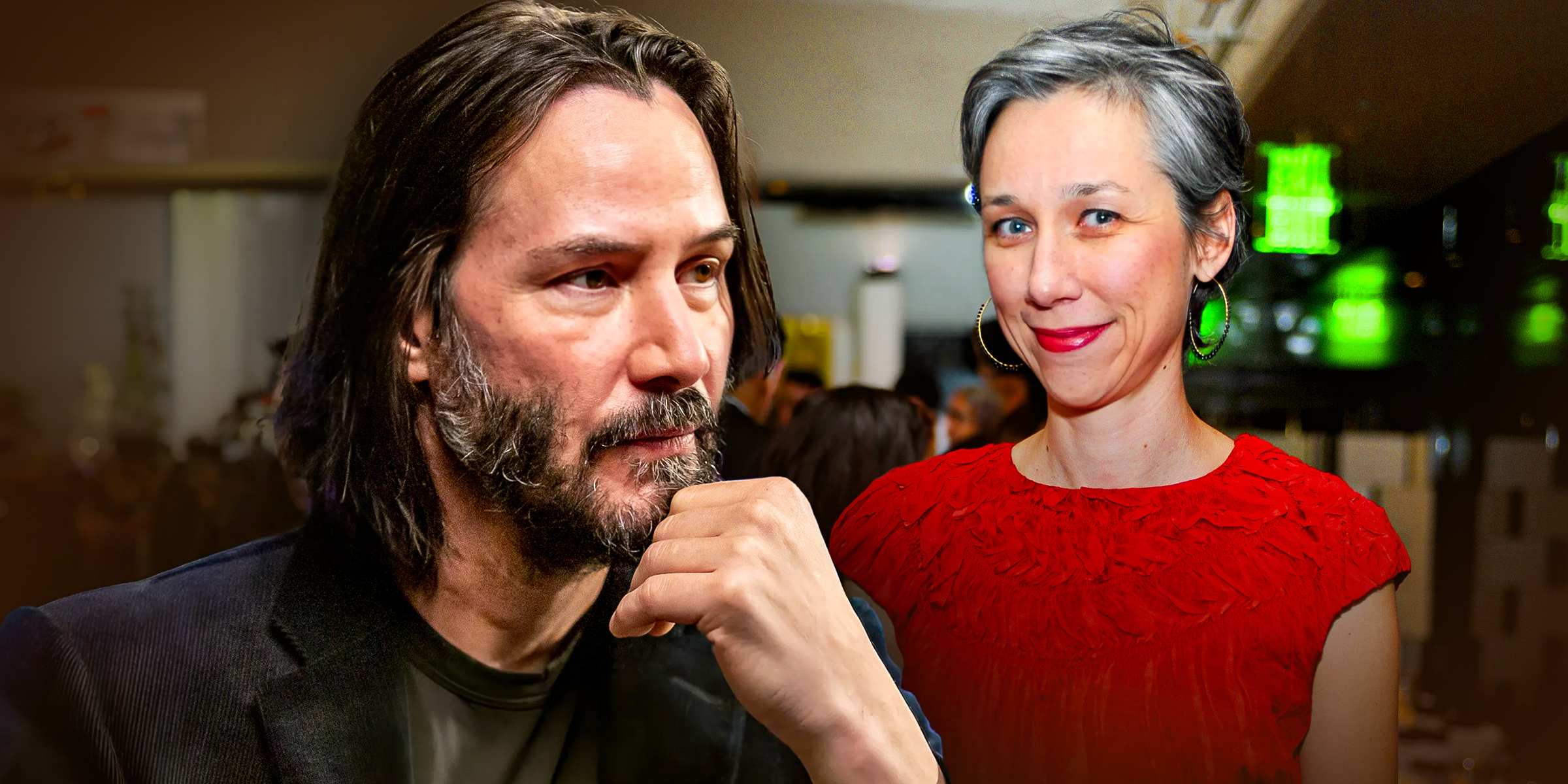 Keanu Reeves | Alexandra Grant | Source: Getty Images