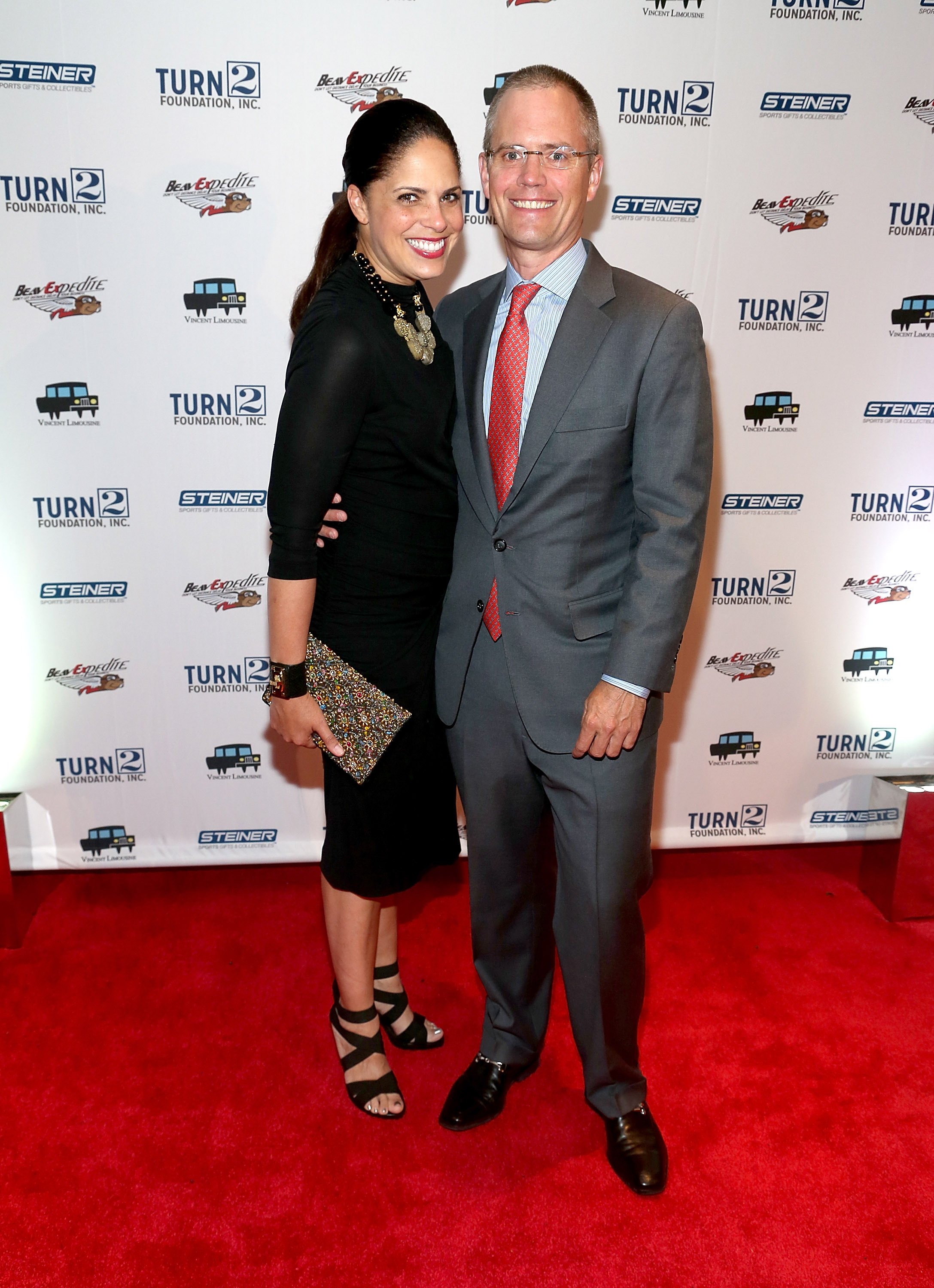 Soledad O'Brien ve Bradley Raymond, 1 Haziran 2014'te New York'ta Derek Jeter 18. Yıllık Turn 2 Vakfı yemeğinde |  Kaynak: Getty Images