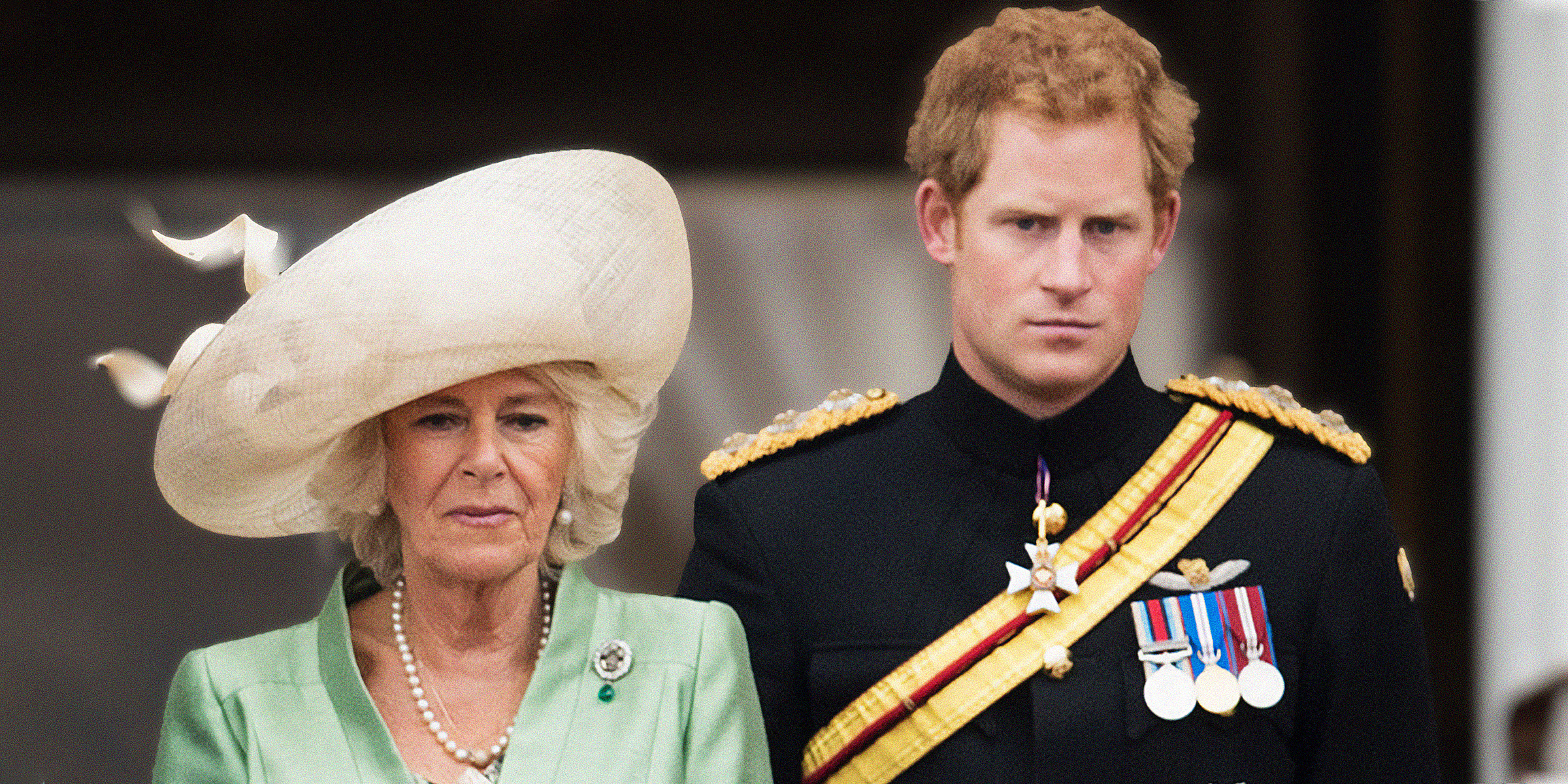 Queen Camilla and Prince Harry | Source: Getty Images
