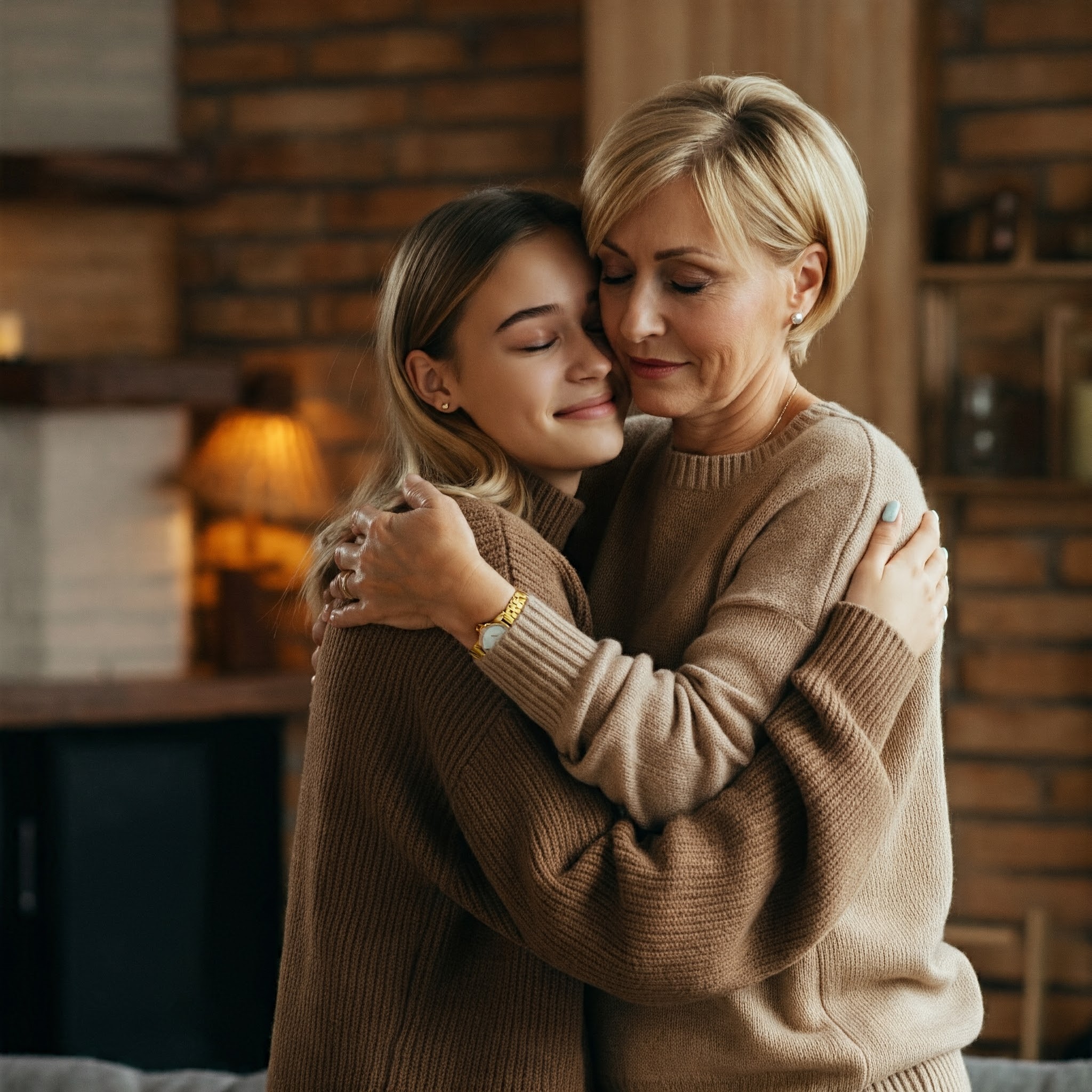 A mother and daughter hugging | Source: Gemini