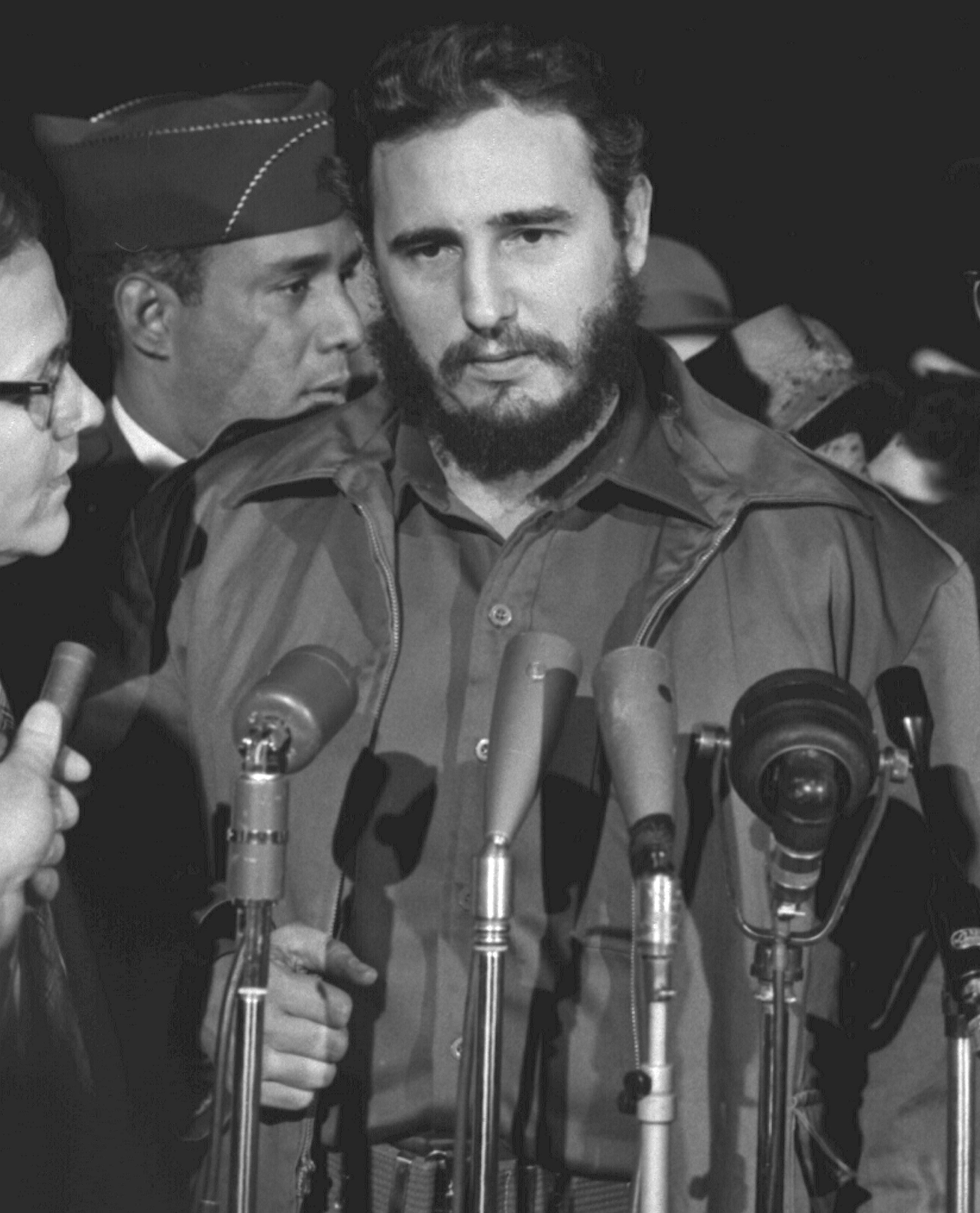 Fidel Castro of Cuba visits Washington DC in 1959 | Source: Getty Images