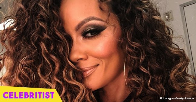 Evelyn Lozada leaves nothing to imagination in see-through crop top and tight pants