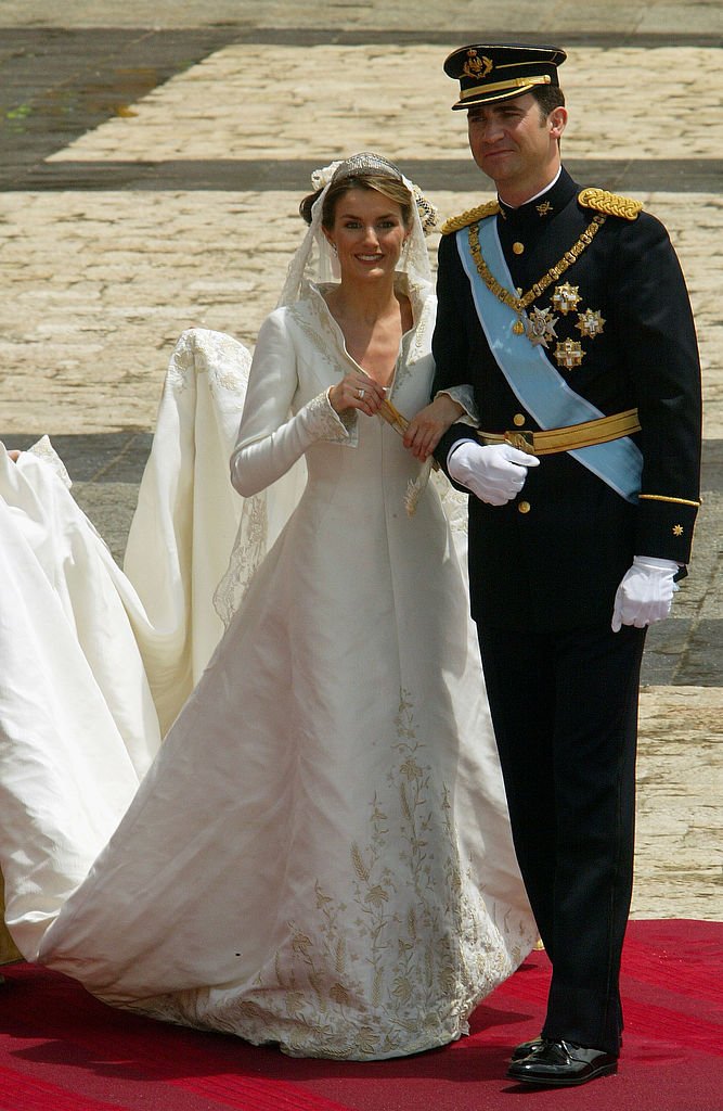 Manuel Pertegaz Vestido De Boda Reina Letizia Letizia Cumple 50
