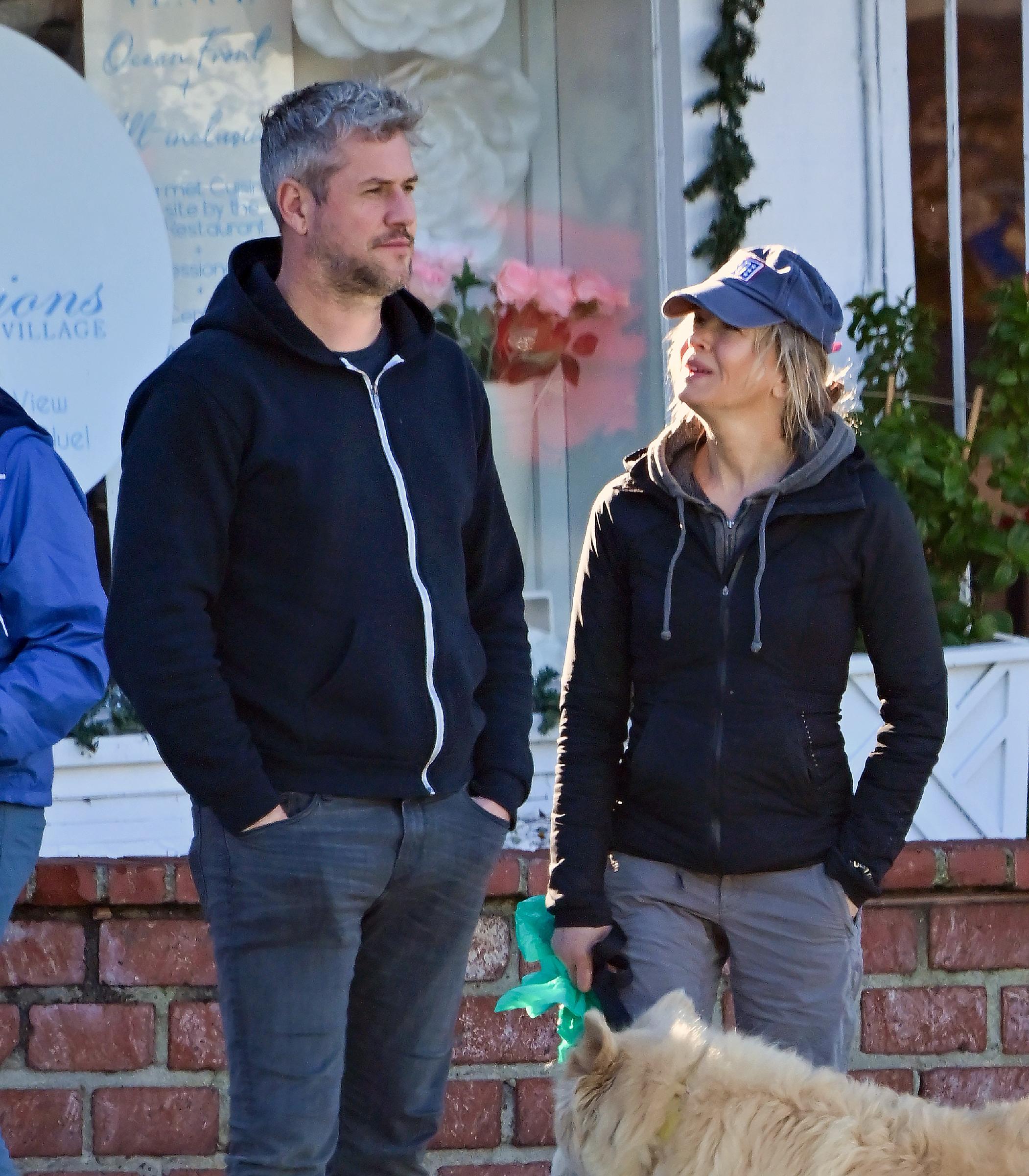 Ant Anstead and Renee Zellweger pictured on February 13, 2024 in Newport Beach, California. | Source: Getty Images