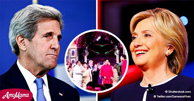 Hillary Clinton and John Kerry show off fiery dance moves that put the rest of us to shame