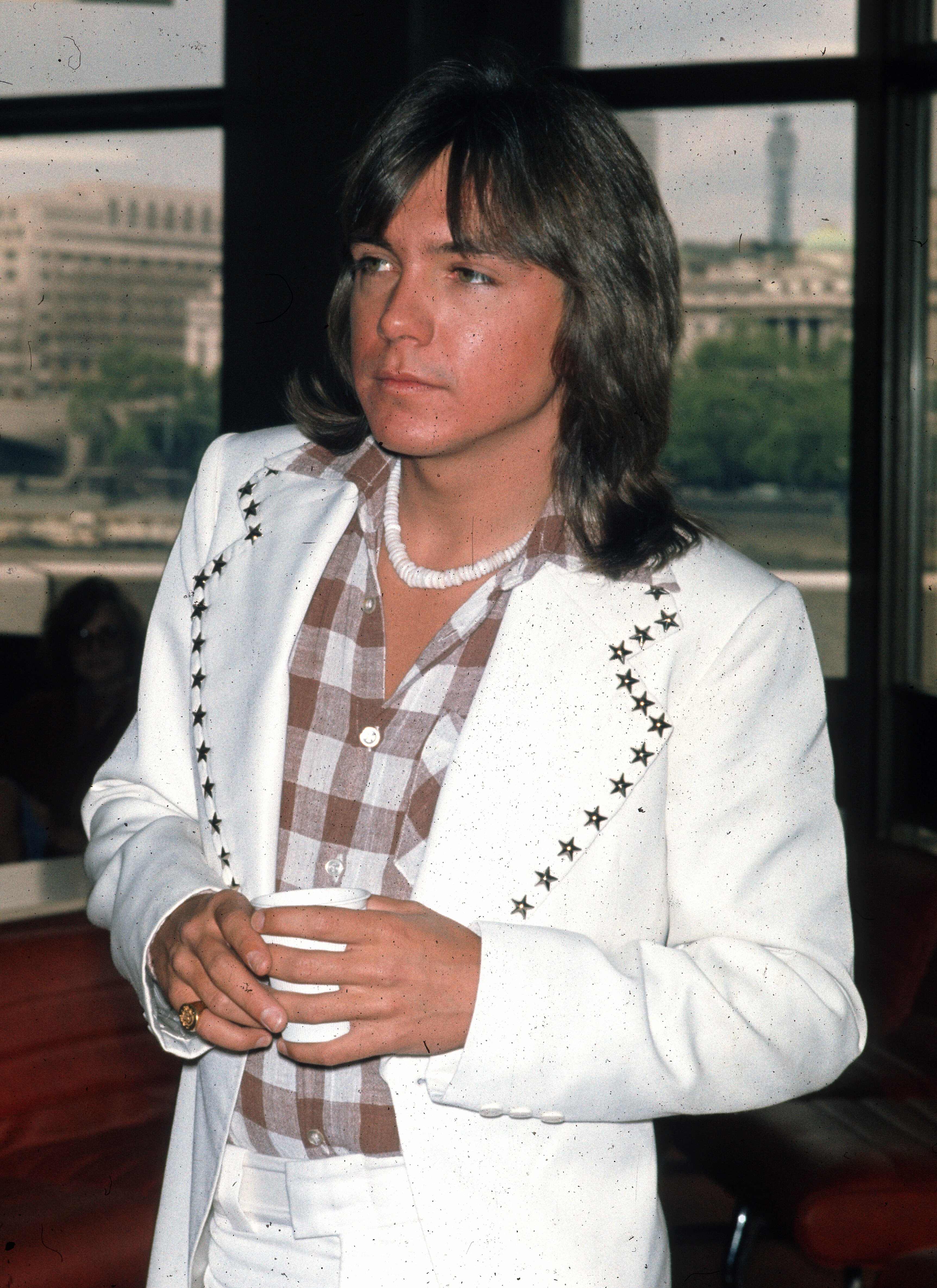 David Cassidy at a press conference at LWT studios on May 25, 1974 in London, England.  |  |  Photo: Getty Images