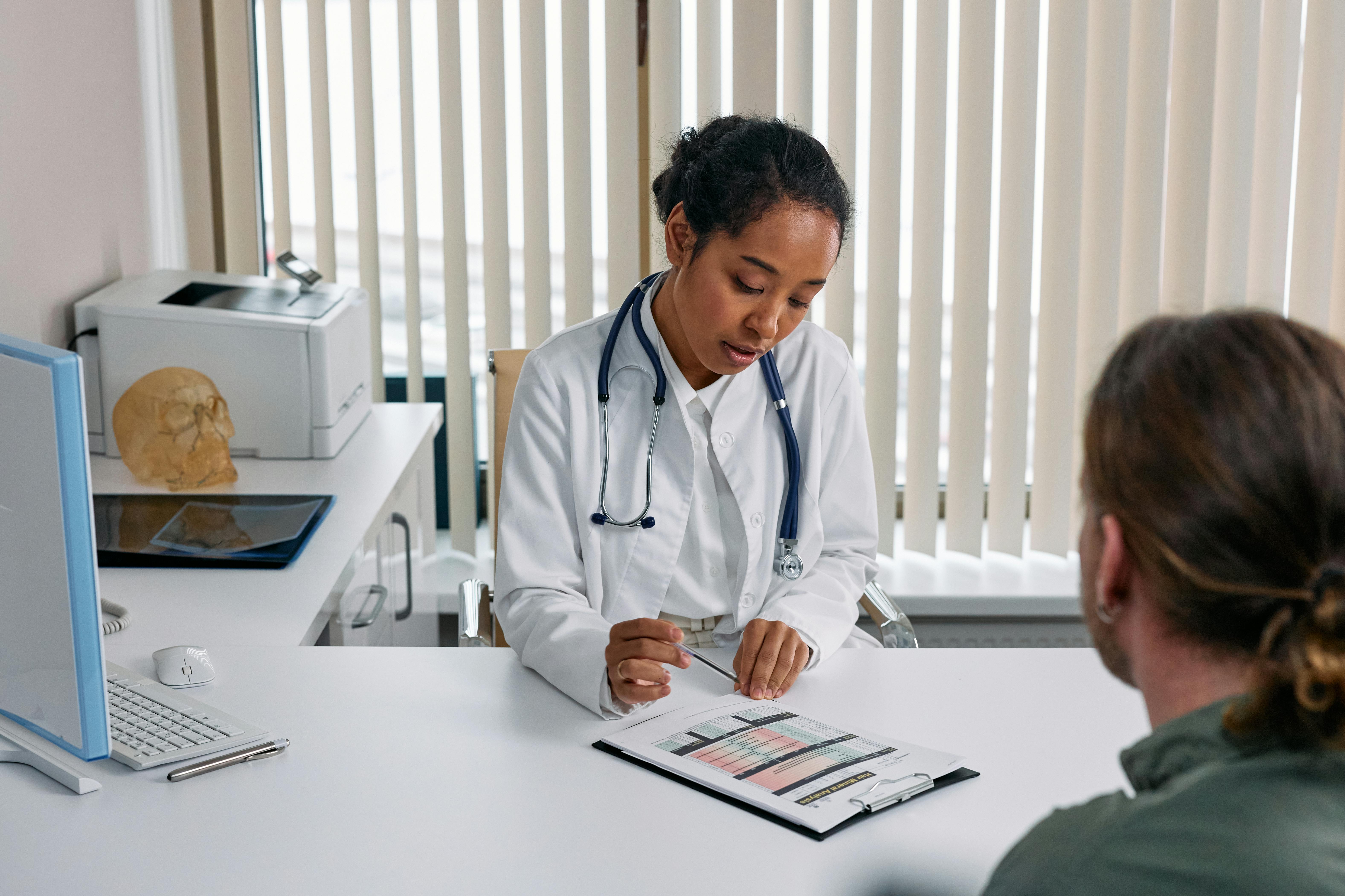 A patient during a doctor's visit | Source: Pexels