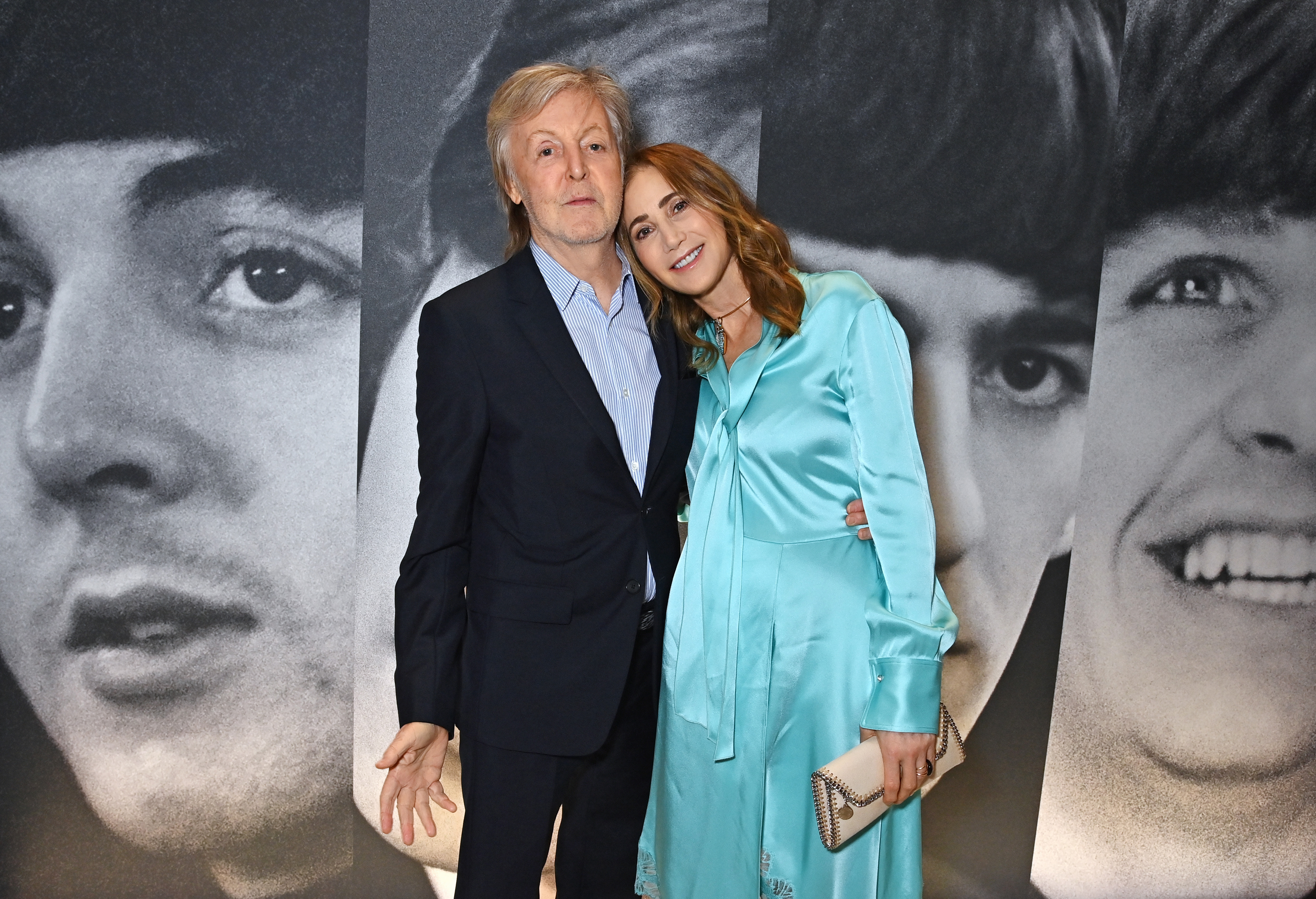 Paul McCartney and Nancy Shevell attend the private view of 'Paul McCartney Photographs 1963-64: Eyes of the Storm" at the National Portrait Gallery, on June 26, 2023, in London, England. | Source: Getty Images