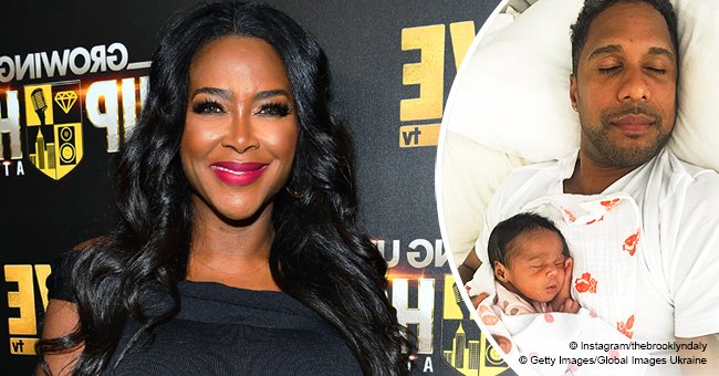 Kenya Moore steals hearts with sweet photo of husband napping with their 3-month-old baby daughter
