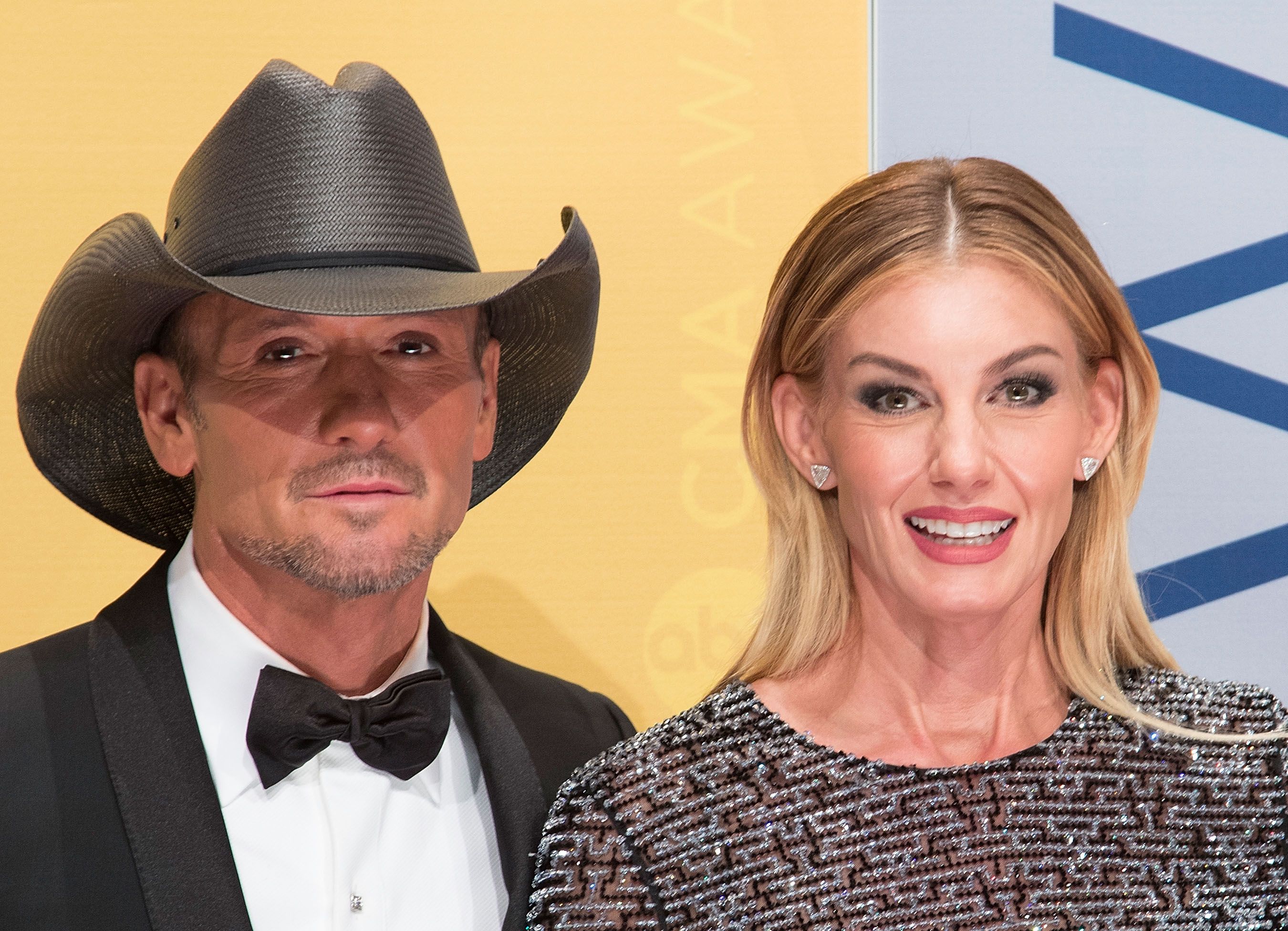 Tim McGraw and Faith Hill during the 50th annual CMA Awards at the Bridgestone Arena on November 2, 2016 in Nashville, Tennessee. | Source: Getty Images