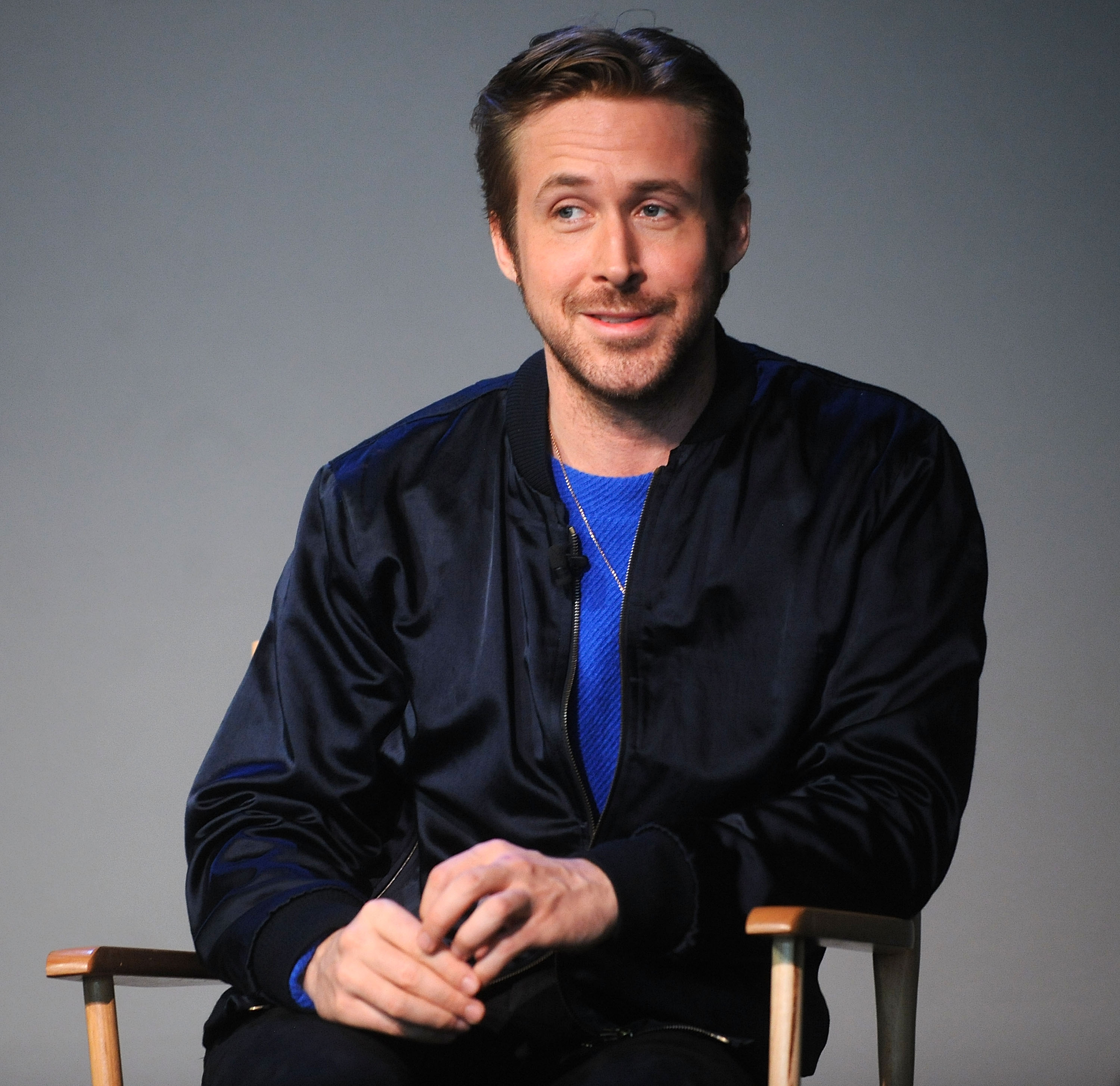 Ryan Gosling on April 11, 2015 in New York City | Source: Getty Images 