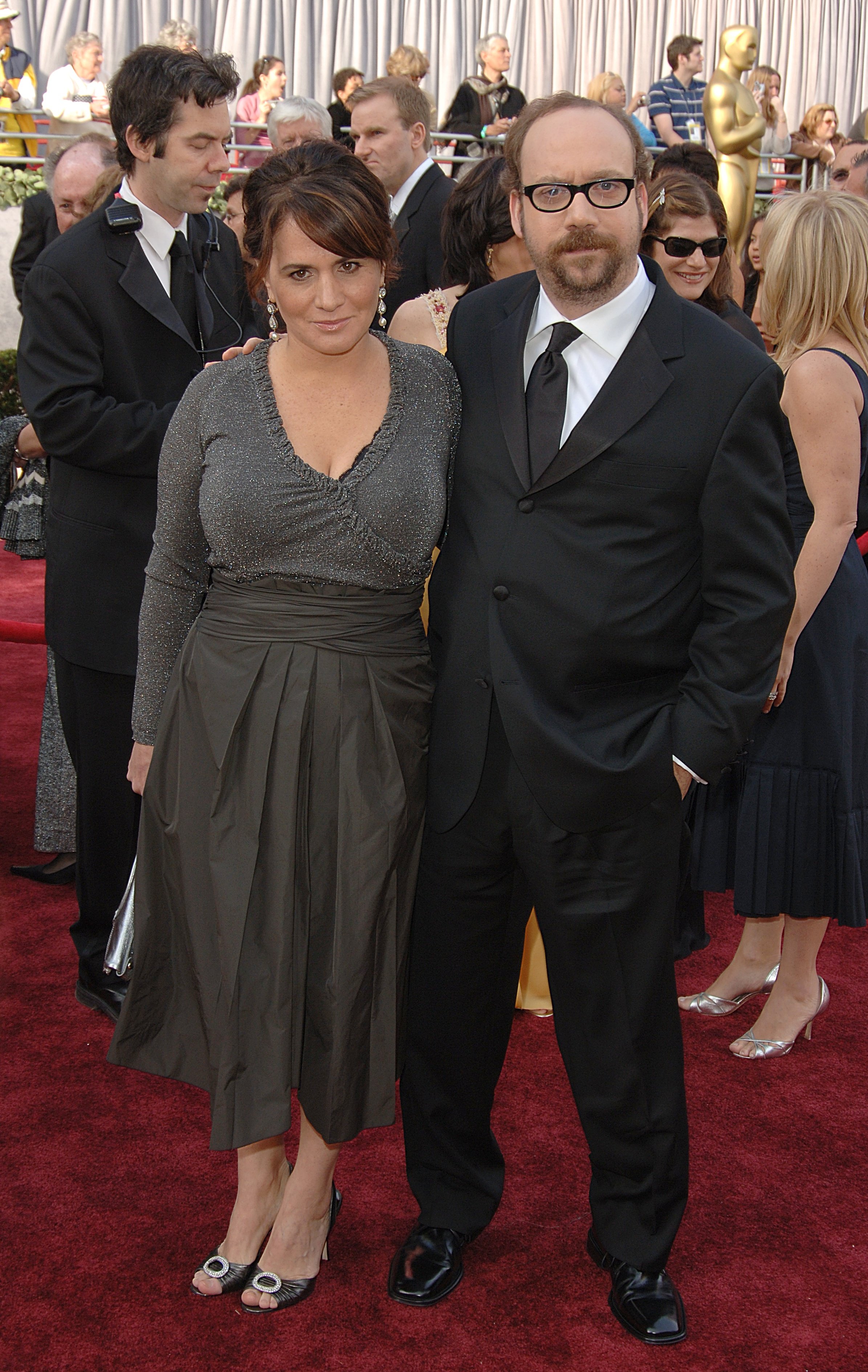 Paul Giamatti and Elizabeth Giamatti during the Academy Awards at Kodak Theatre, Hollywood, CA. | Source: Getty Images 