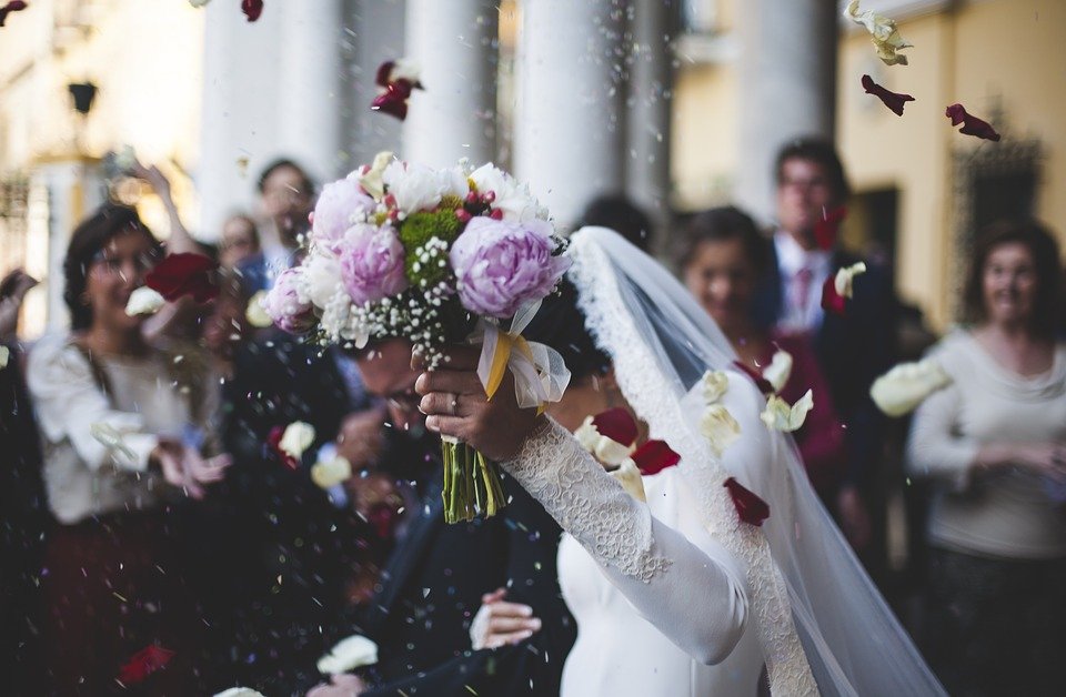 Boda / Imagen tomada de: Pixabay