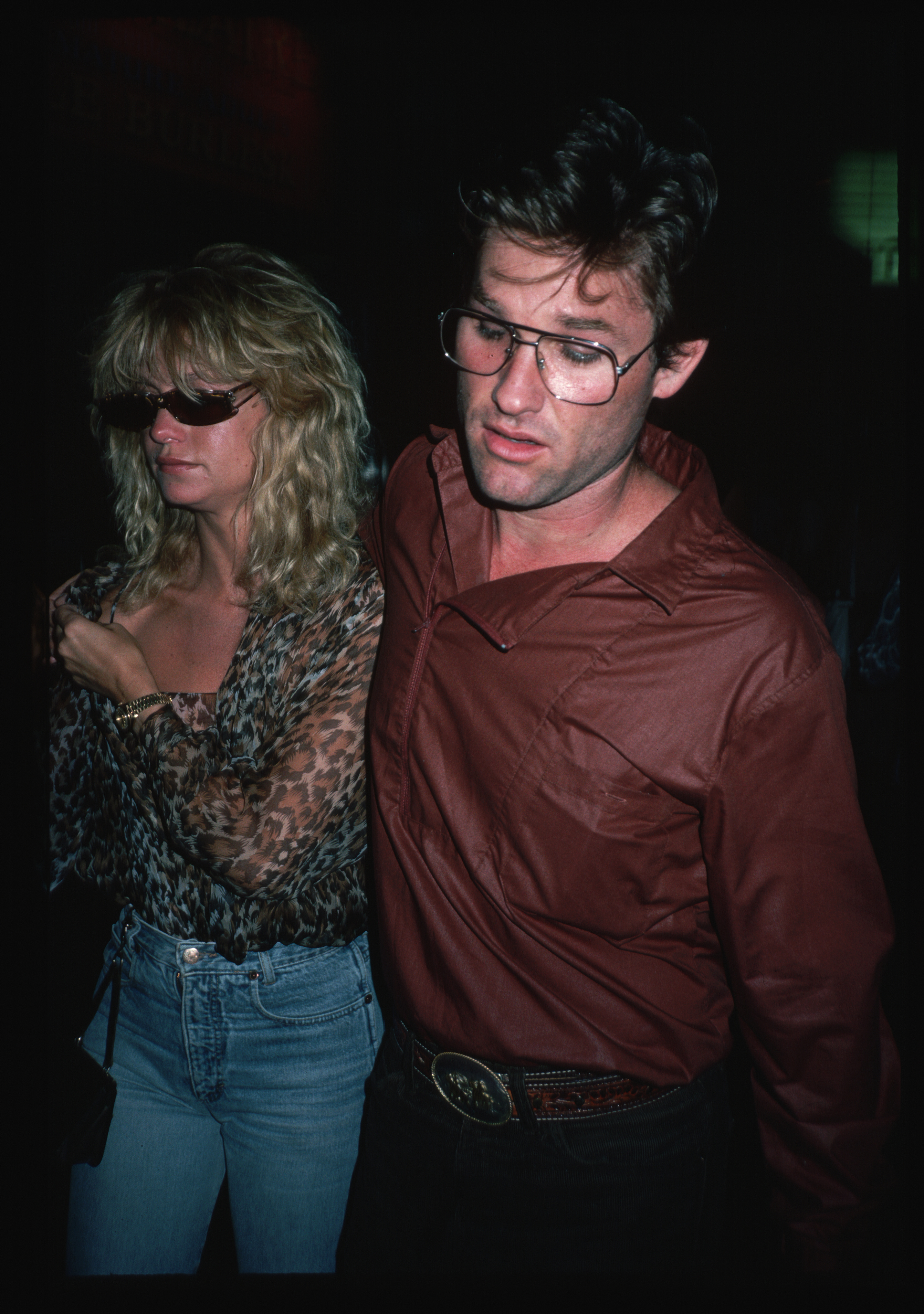 Goldie Hawn and Kurt Russell pictured together in 1983 | Source: Getty Images