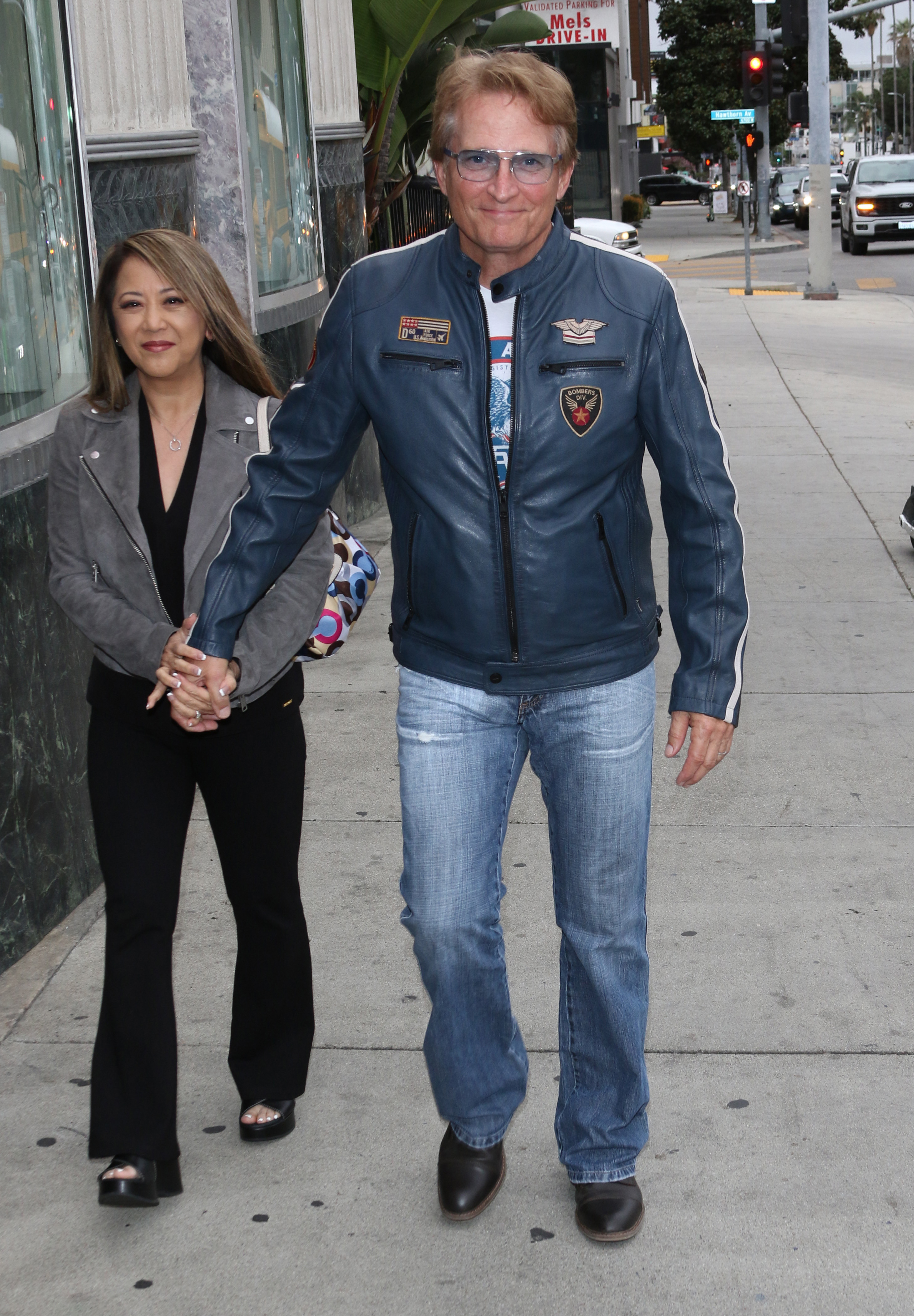 Tracy Lin and Rex Smith at the "The Dukes of Hazzard" Exhibit Unveiling on March 27, 2025, in Los Angeles, California. | Source: Getty Images