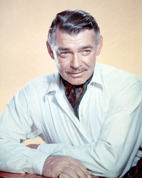 American actor Clark Gable poses for a portrait, circa 1950. | Photo: Getty Images