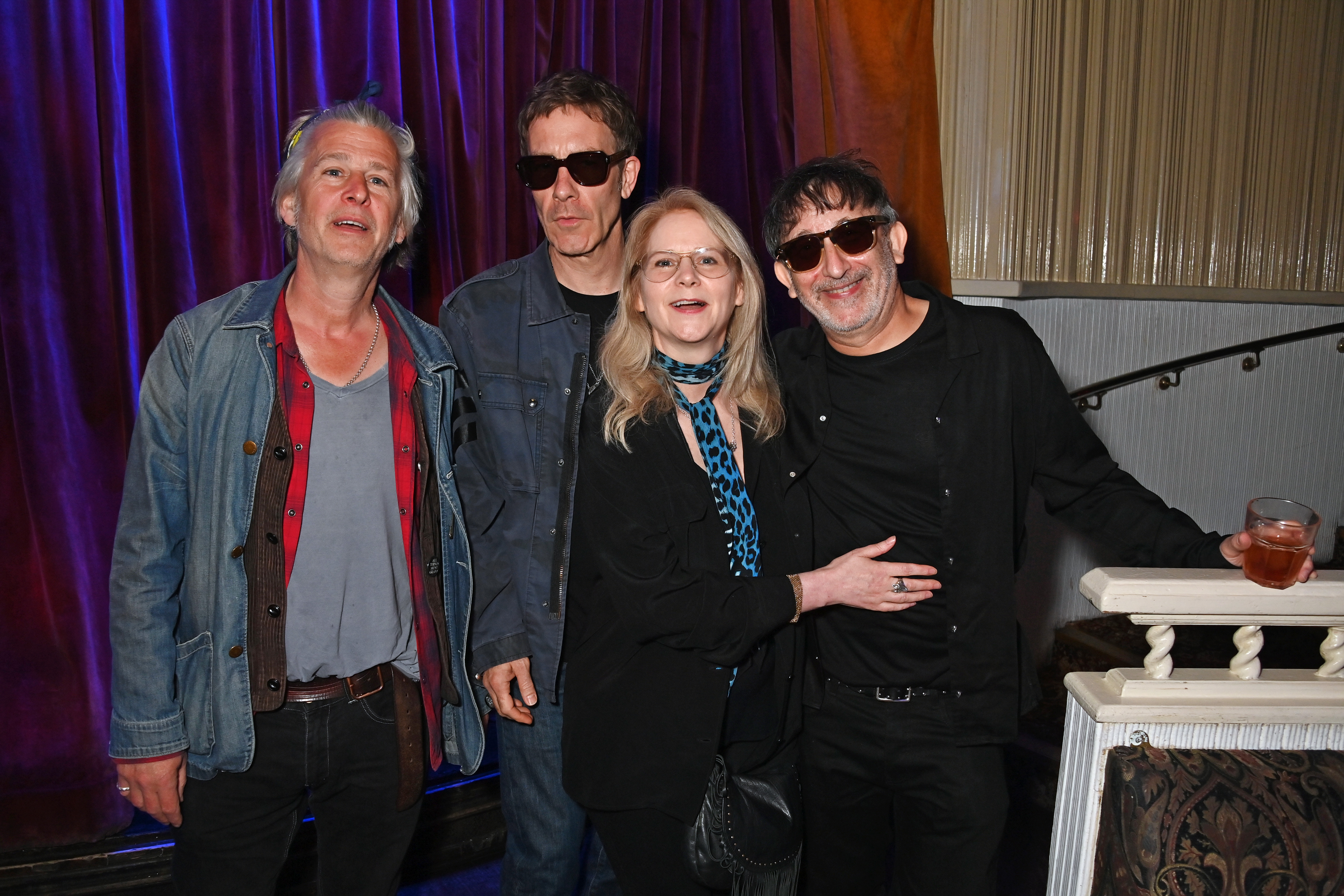 Jason Starkey, Jay Mehler, Lee Starkey, and Ian Broudie at the "Manta of the Cosmos" performance on June 5, 2023, in London, England | Source: Getty Images