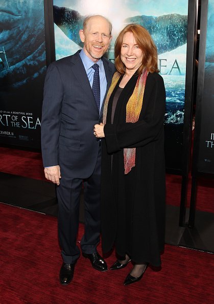 Director Ron Howard and wife Cheryl Howard at the "In The Heart Of The Sea" New York Premiere on December 7, 2015 | Photo: Getty Images
