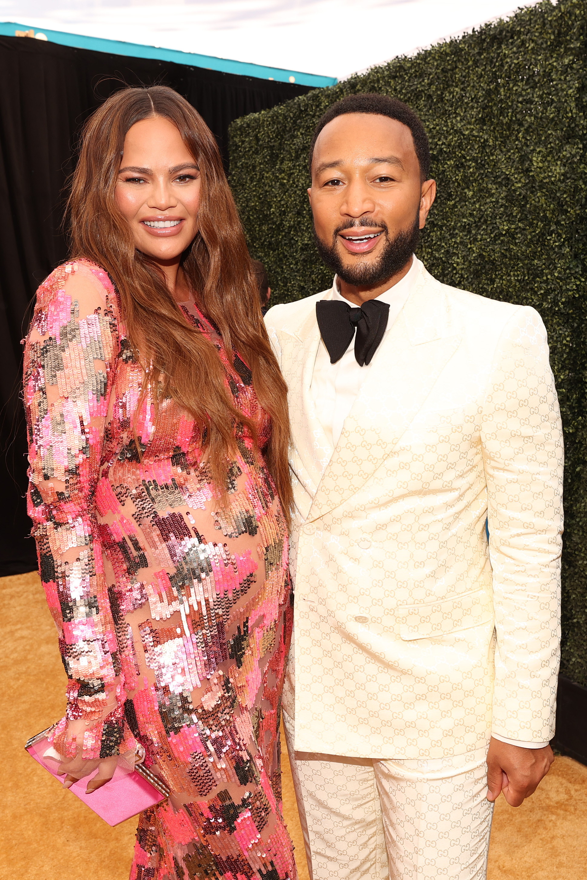 Chrissy Teigen and John Legend at the 74th Primetime Emmys in Los Angeles, 2022. | Source: Getty Images