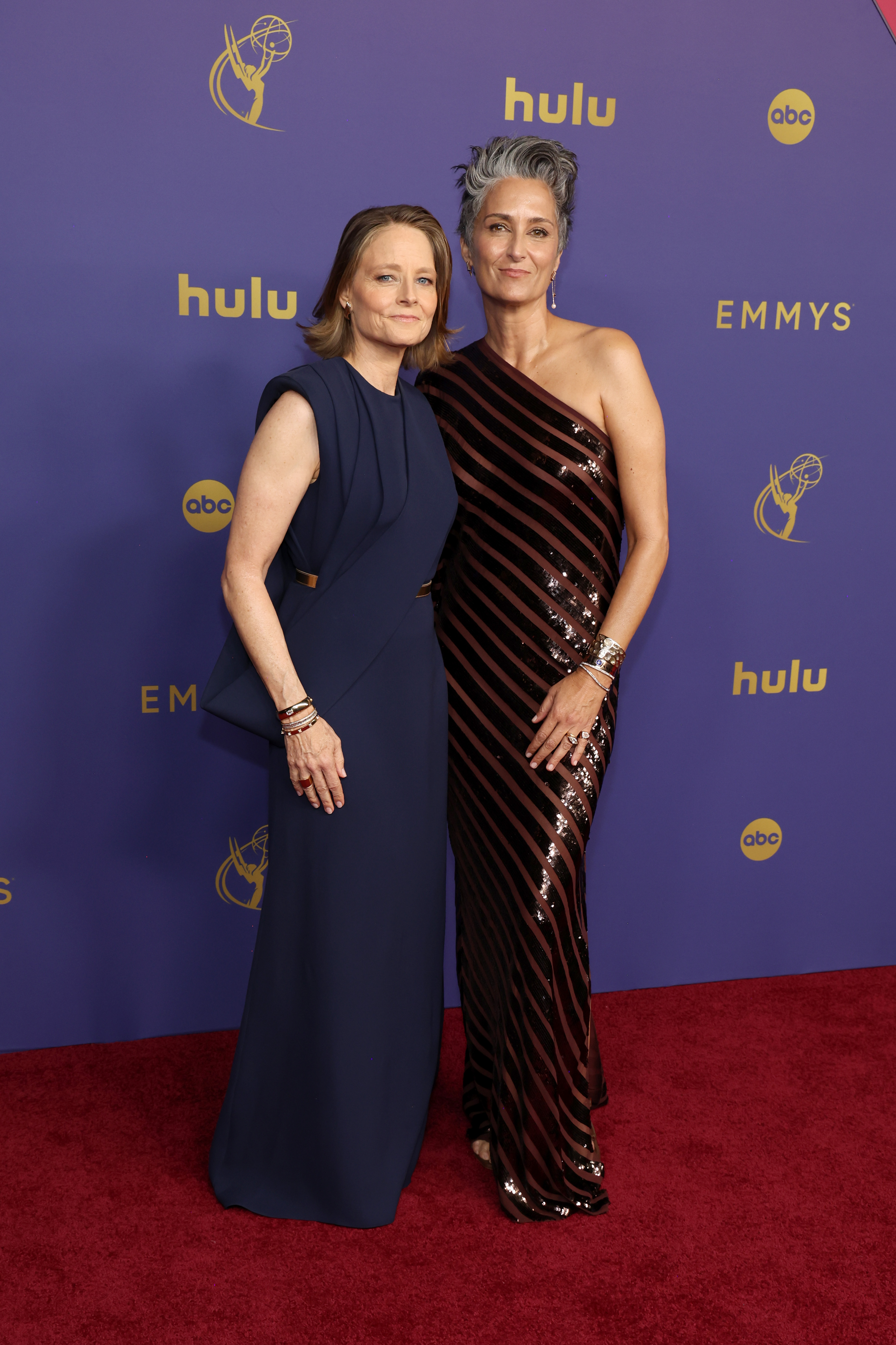 Jodie Foster and Alexandra Hedison on September 15, 2024, in West Hollywood, California | Source: Getty Images