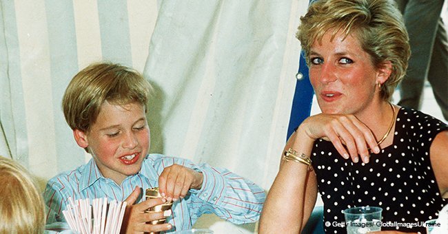 (After parents' divorce) William told Diana he'd return her Royal titles when he became King