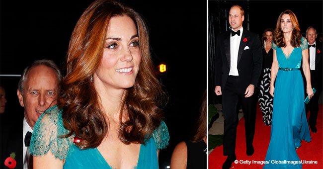 Kate Middleton recycles 6-year-old dress as she flaunts her toned arms in lace cap sleeves