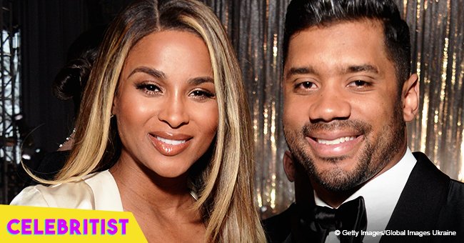 Ciara stuns in Nigerian tracksuit in family photo with Russell Wilson & their 2 children 