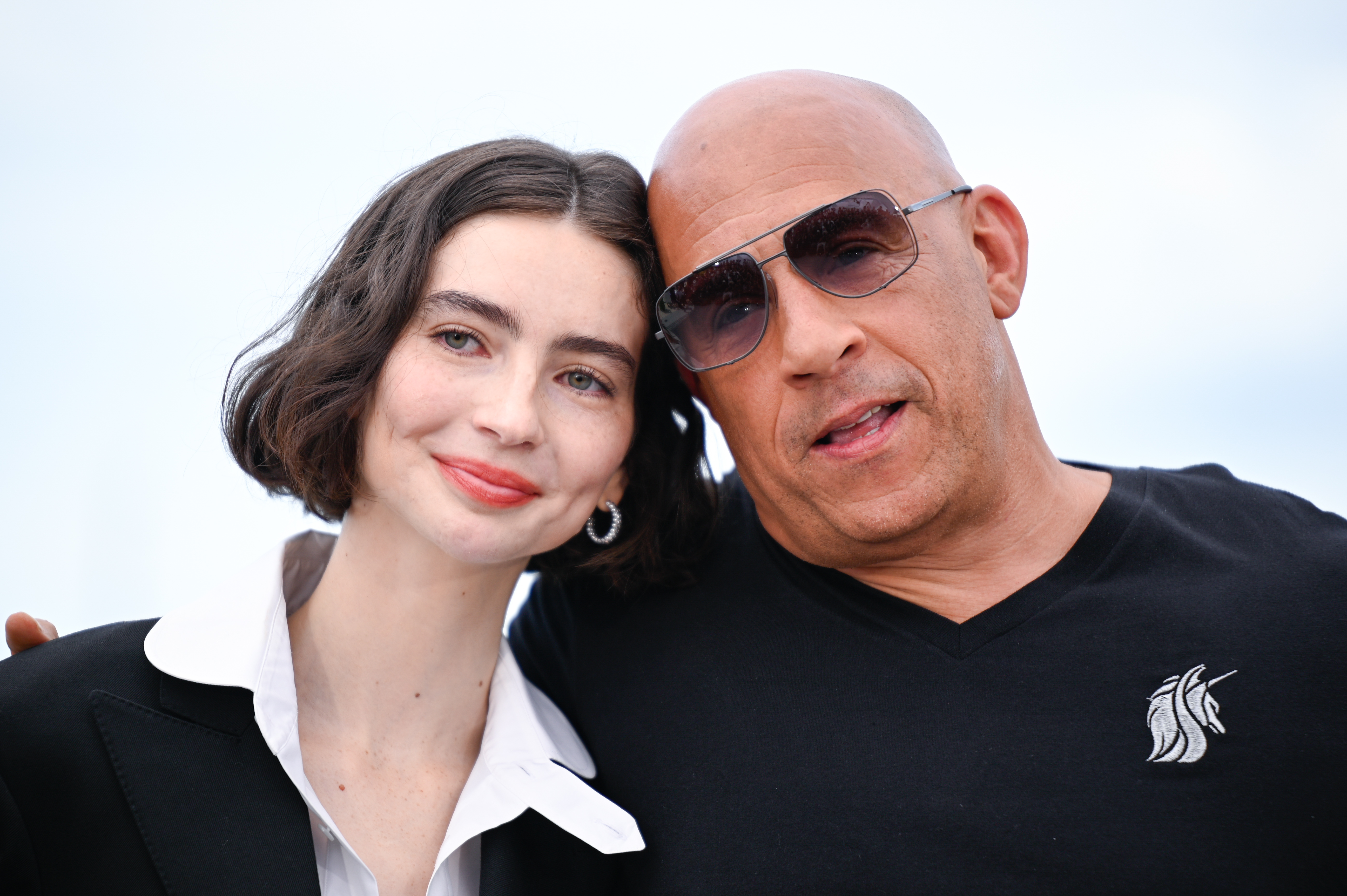 Vin Diesel and Meadow Walker pose during "The Fast And The Furious" photocall at the 79th annual Cannes Film Festival at Palais des Festivals on May 13, 2026 in Cannes, France. | Source: Getty Images