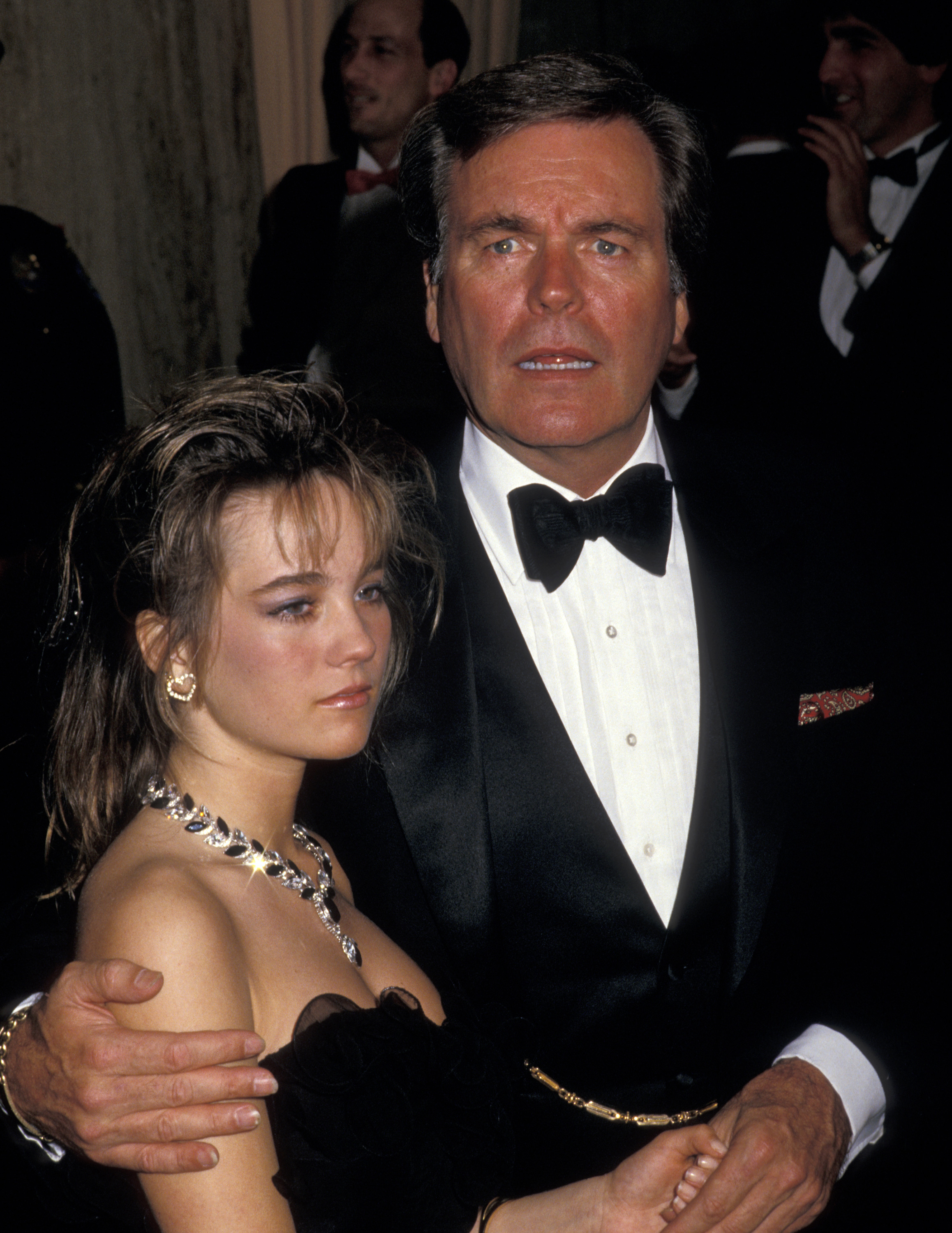 Natasha Wagner and Robert Wagner during The 44th Annual Golden Globe Awards at Beverly Hilton Hotel in Beverly Hills, California, United States. | Source: Getty Images