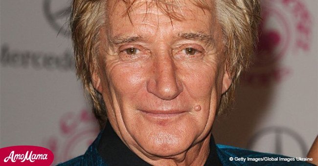 Rod Stewart, 73, shows off his four handsome sons aged from 7 to thirty-seven