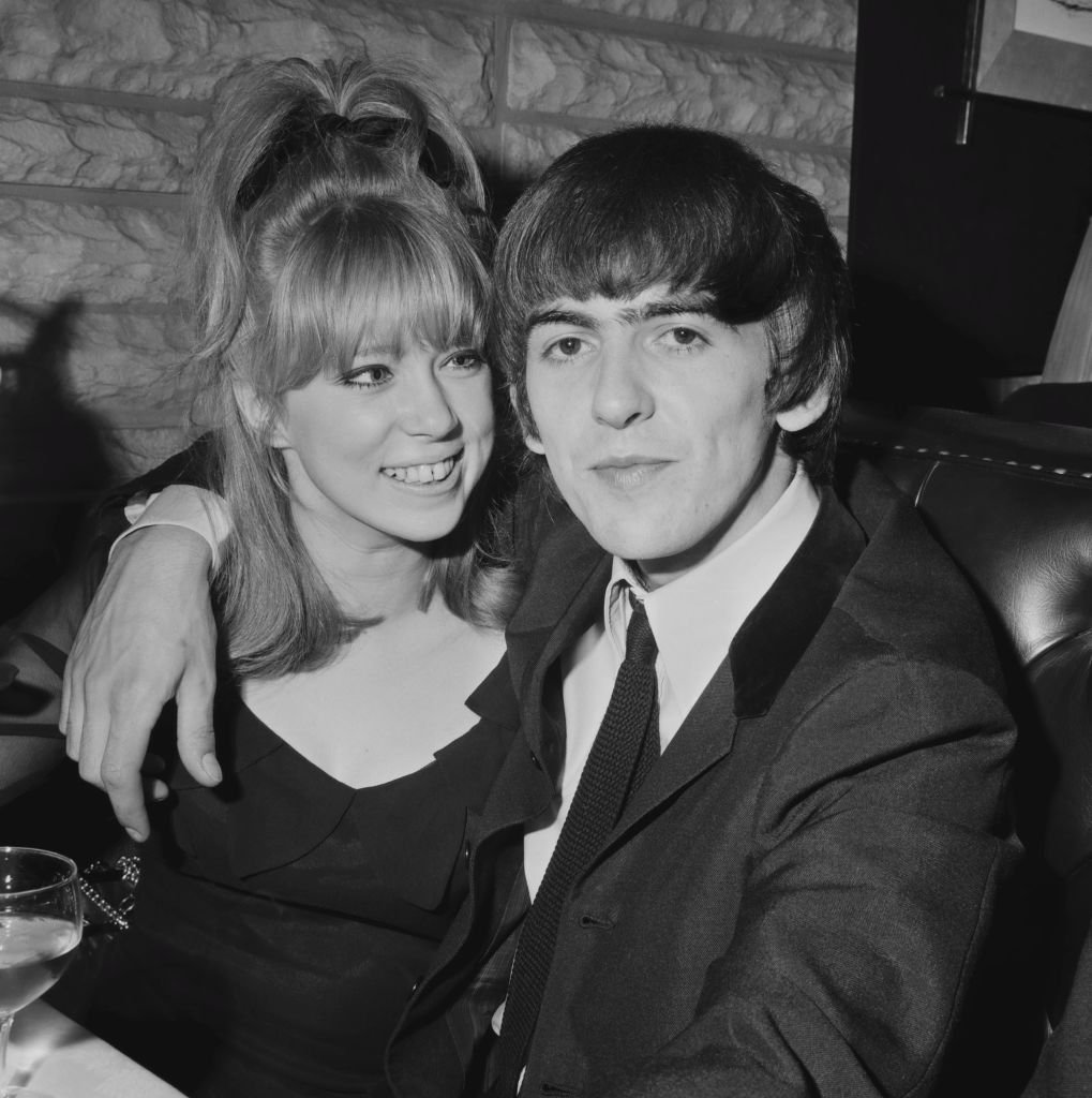 English guitarist, singer, and songwriter George Harrison (1943 - 2001) with girlfriend Pattie Boyd, whom he would later marry, UK, 9th April 1964. | Getty Images / Global Images Ukraine English guitarist, singer, and songwriter George Harrison (1943 - 2001) with girlfriend Pattie Boyd, whom he would later marry, UK, 9th April 1964. | Getty Images / Global Images Ukraine
