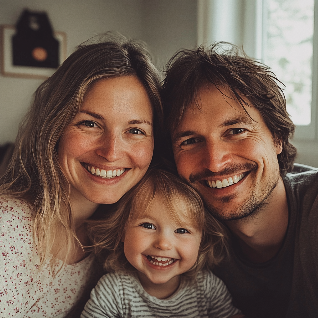 A smiling family | Source: Midjourney