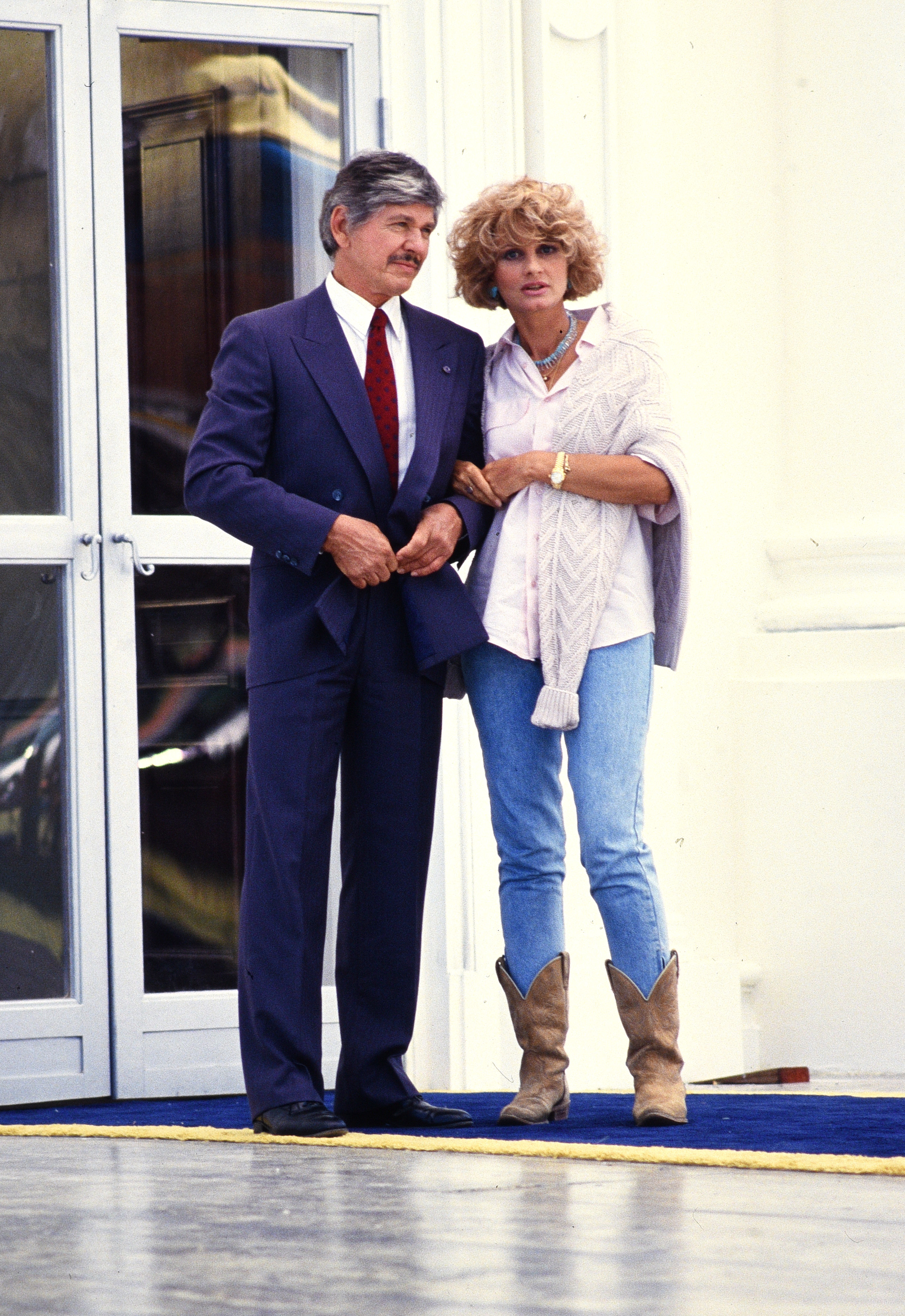 Bronson and Jill Ireland shared both a marriage and a long professional partnership, with Ireland appearing in numerous films alongside him. Their life together also centered on a large blended family shaped by adoption, stepchildren, and later profound loss. | Source: Getty Images