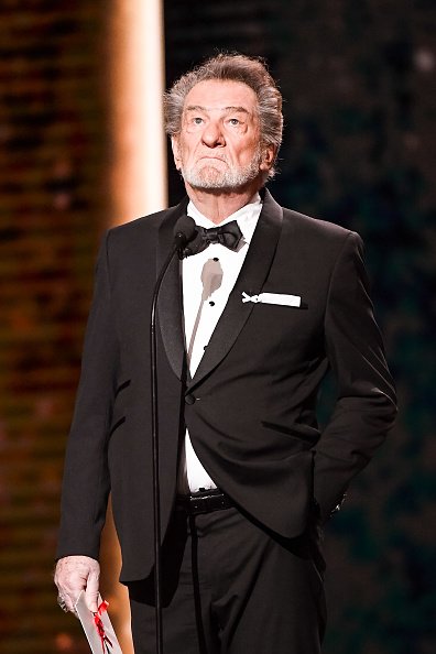 Eddy Mitchell lors de la cérémonie des Cesar Film Awards 2018. | Photo : Getty Images