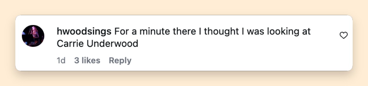 A netizen's reaction to Dolly Parton's appearance | Source: Instagram/dollyparton