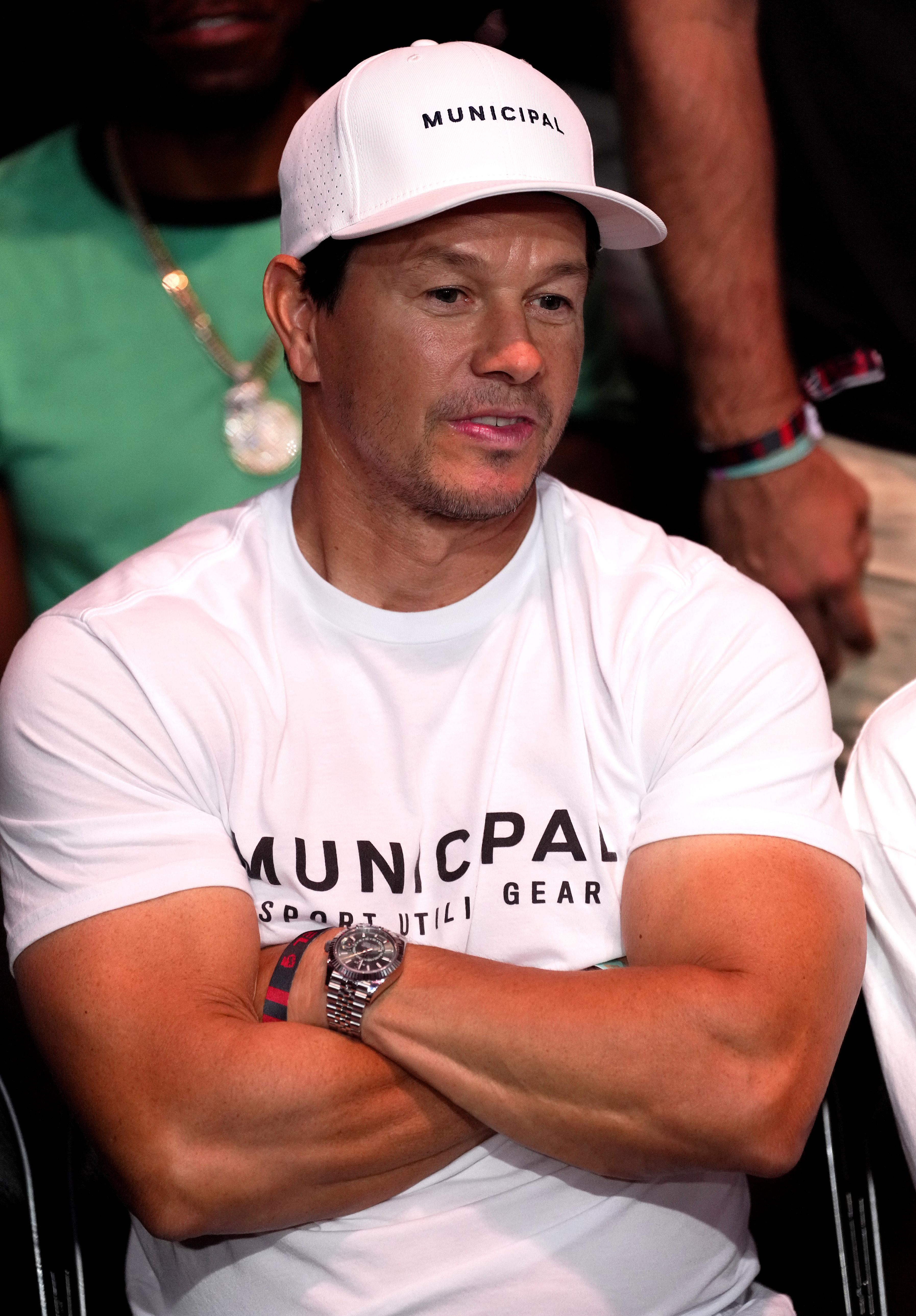 Mark Wahlberg is spotted at the T-Mobile Arena in Las Vegas, Nevada, attending the thrilling UFC 290 event on July 08, 2023 | Source: Getty Images