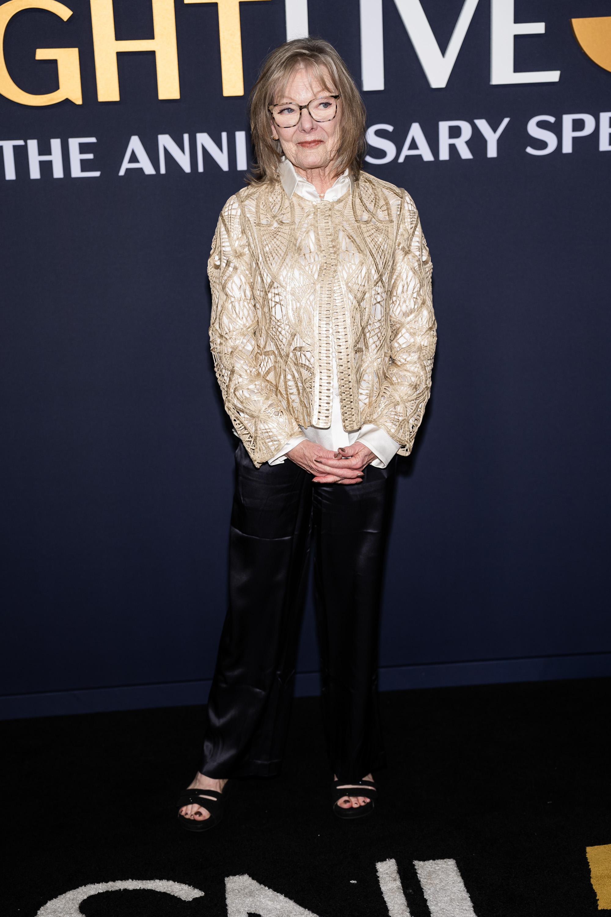 Jane Curtin attending "SNL50: The Anniversary Special" on February 16, 2025, in New York City. | Source: Getty Images