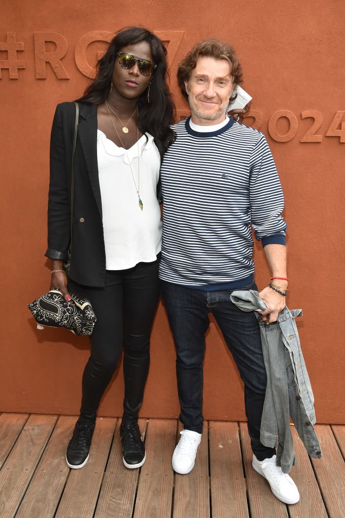 Thierry Fremont et sa femme Gina assistent à l'Open de France de tennis 2017_Jour Eleven à Roland Garros le 7 juin 2017 à Paris, France. | Photo : Getty Images