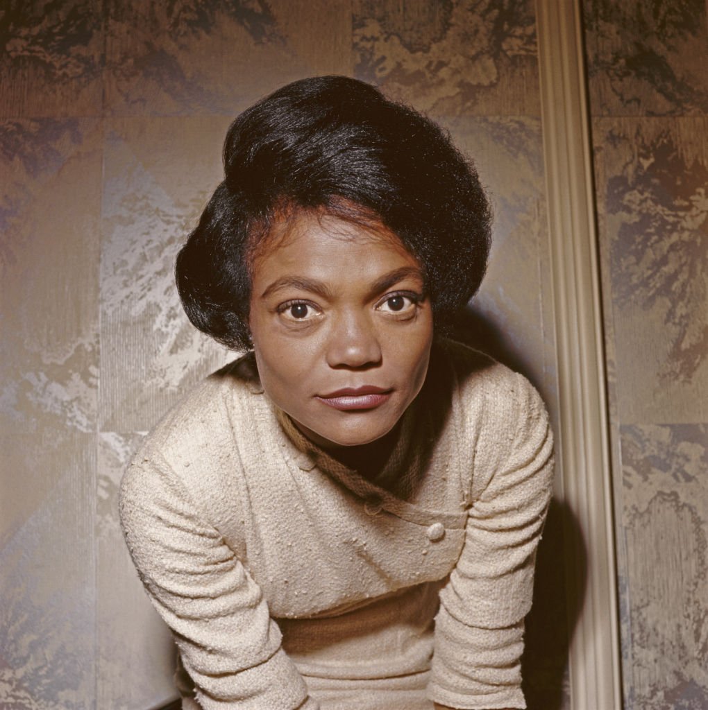 Pictured: An image of "Batman" star Eartha Kitt in 1961 in England | Photo: Getty Images