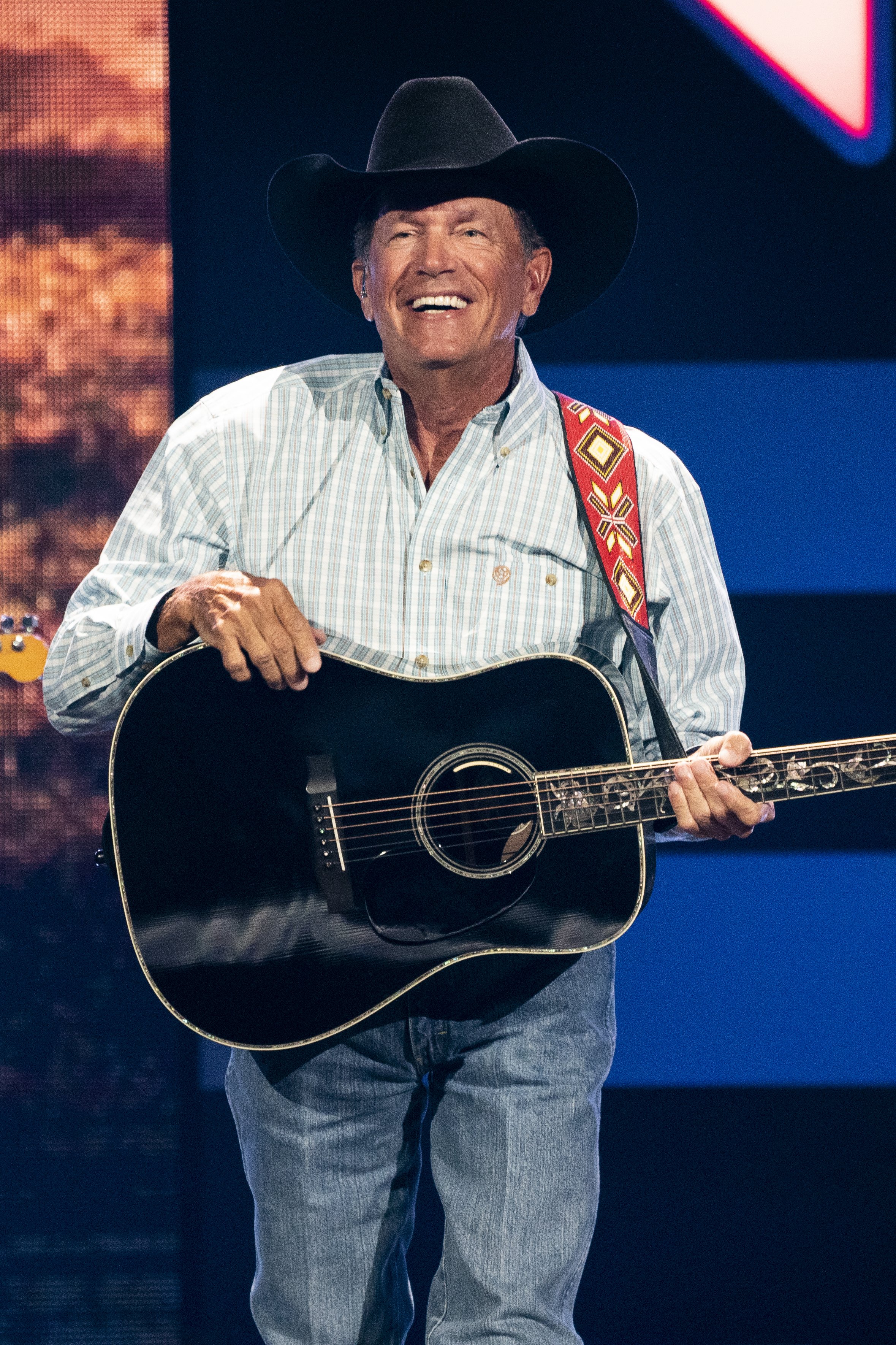 Country music legend George Strait at Frank Irwin Center on October 30, 2021 in Austin, Texas. | Source: Getty Images