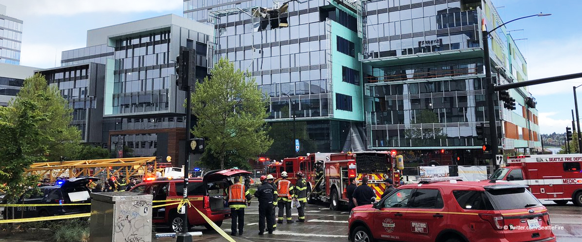 Collapsed Crane in Seattle Leaves 4 Dead