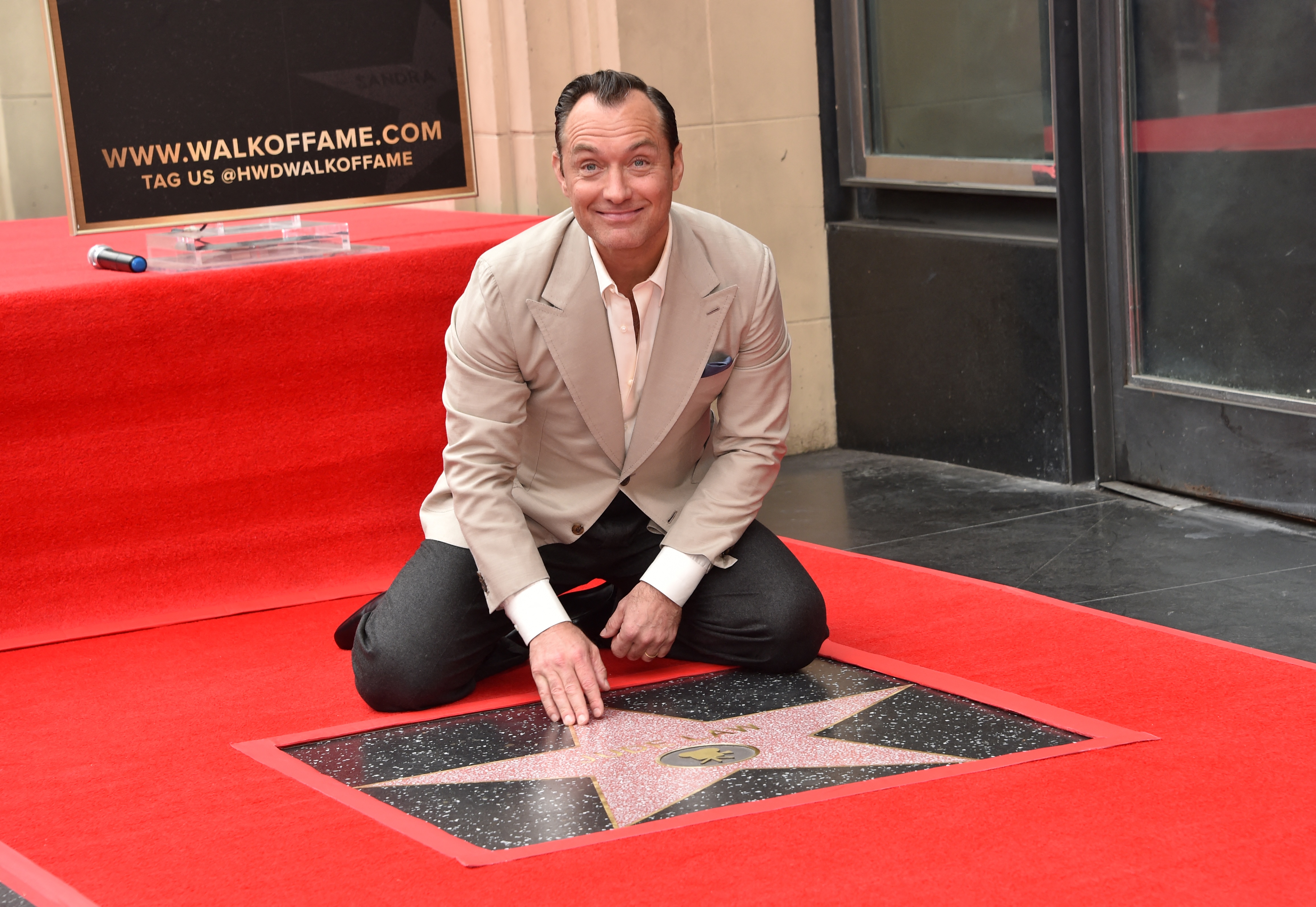 Jude Law in Hollywood, California, on December 12, 2024 | Source: Getty Images