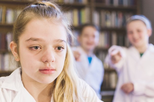 Bullying is on the increase in schools. Image credit: Freepik