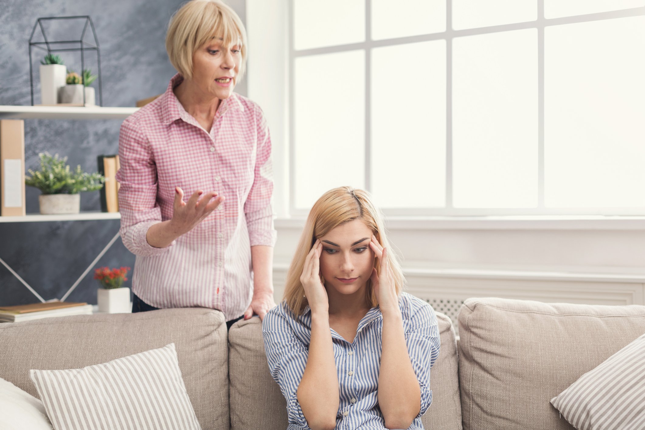 Daughter is annoyed by her mother | Photo: Getty Images
