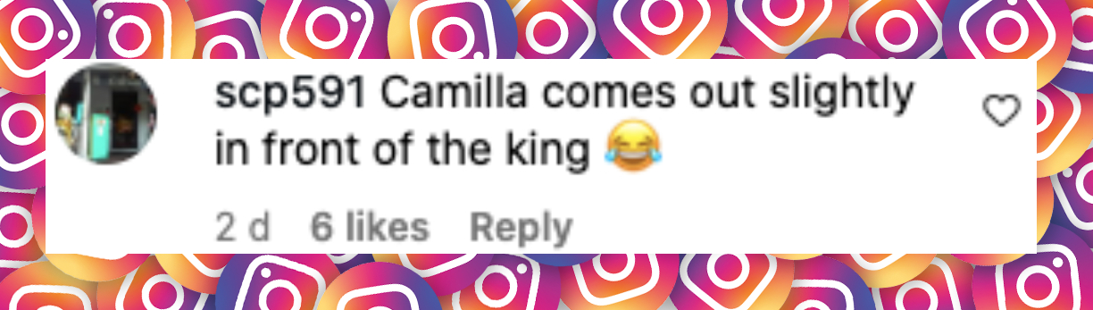 Netizen comment about Queen Camilla and King Charles III, posted on June 14, 2025. | Source: Instagram/todayshow